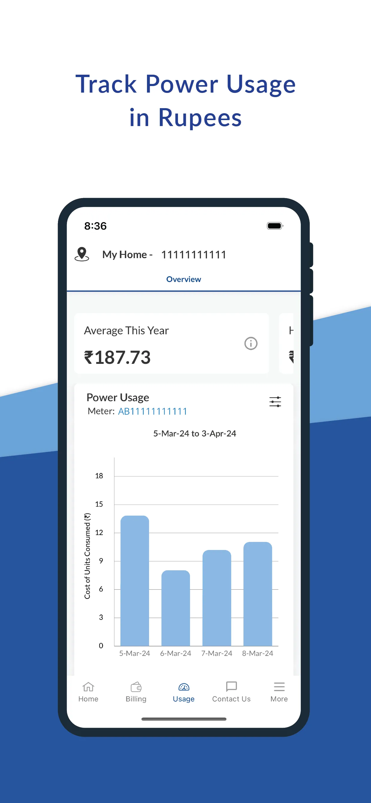 UGVCL Smart Meter | Indus Appstore | Screenshot