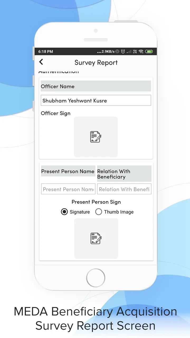 Beneficiary Registration | Indus Appstore | Screenshot