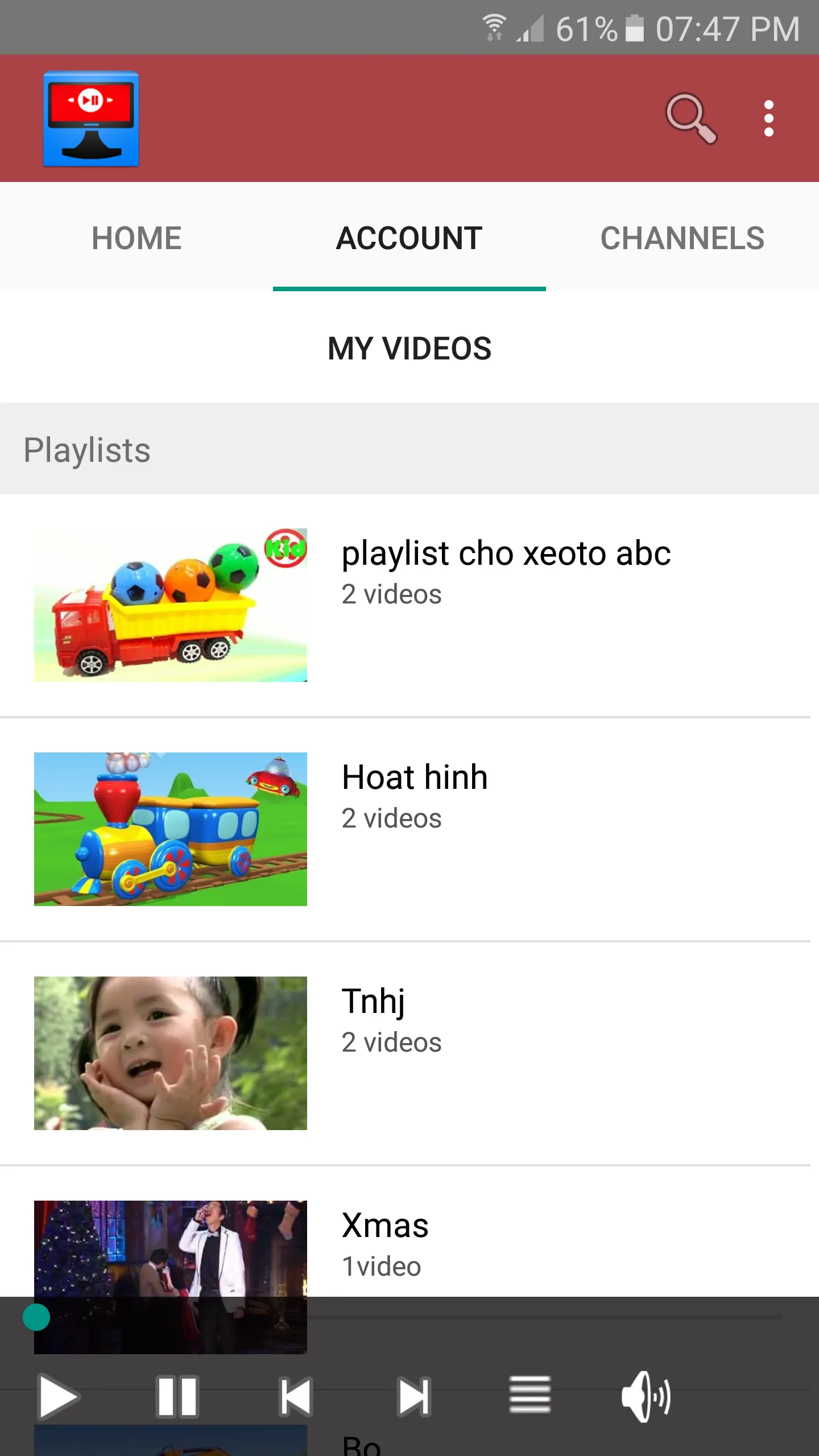 AT Player YoutuRemote | Indus Appstore | Screenshot