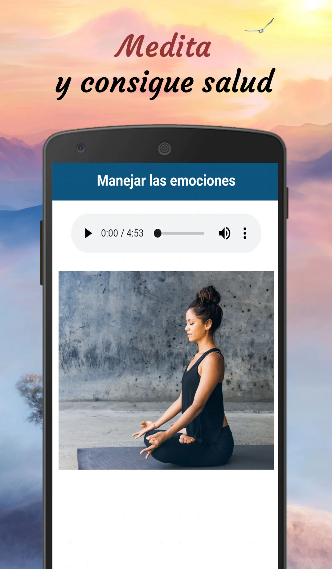 Meditación Guiada Relajante | Indus Appstore | Screenshot