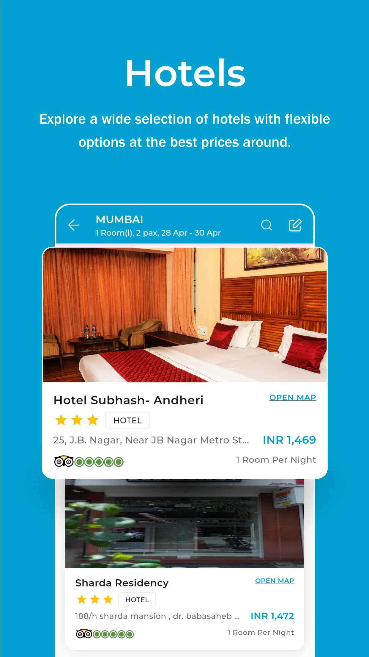 HappyEasyTrip: Flight Deals | Indus Appstore | Screenshot