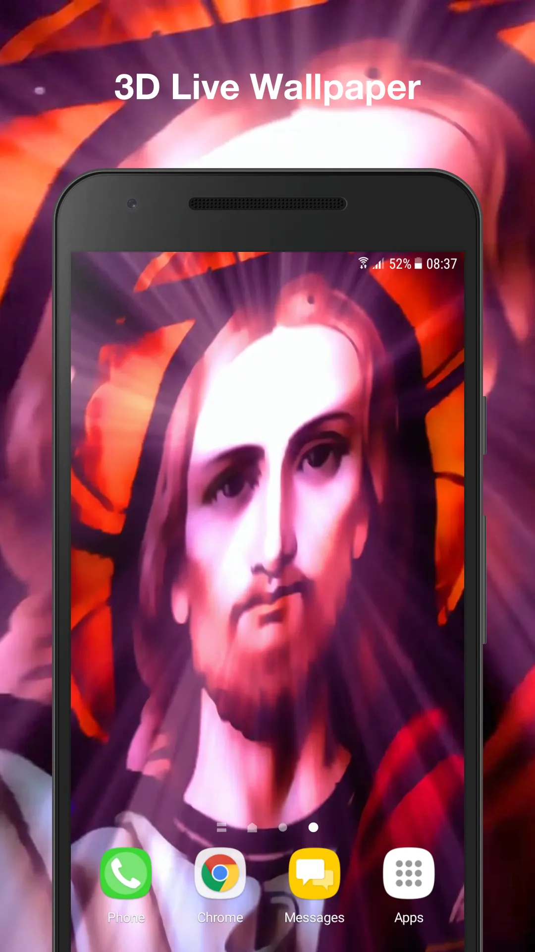 Jesus Christ Live Wallpaper | Indus Appstore | Screenshot