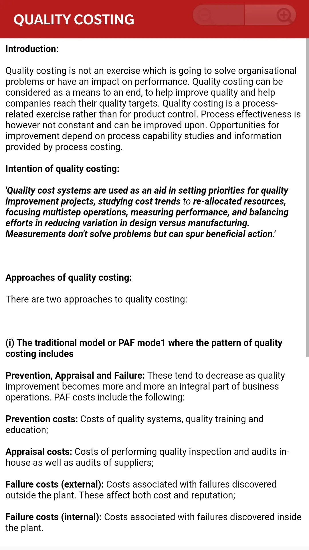 Total Quality Management : TQM | Indus Appstore | Screenshot