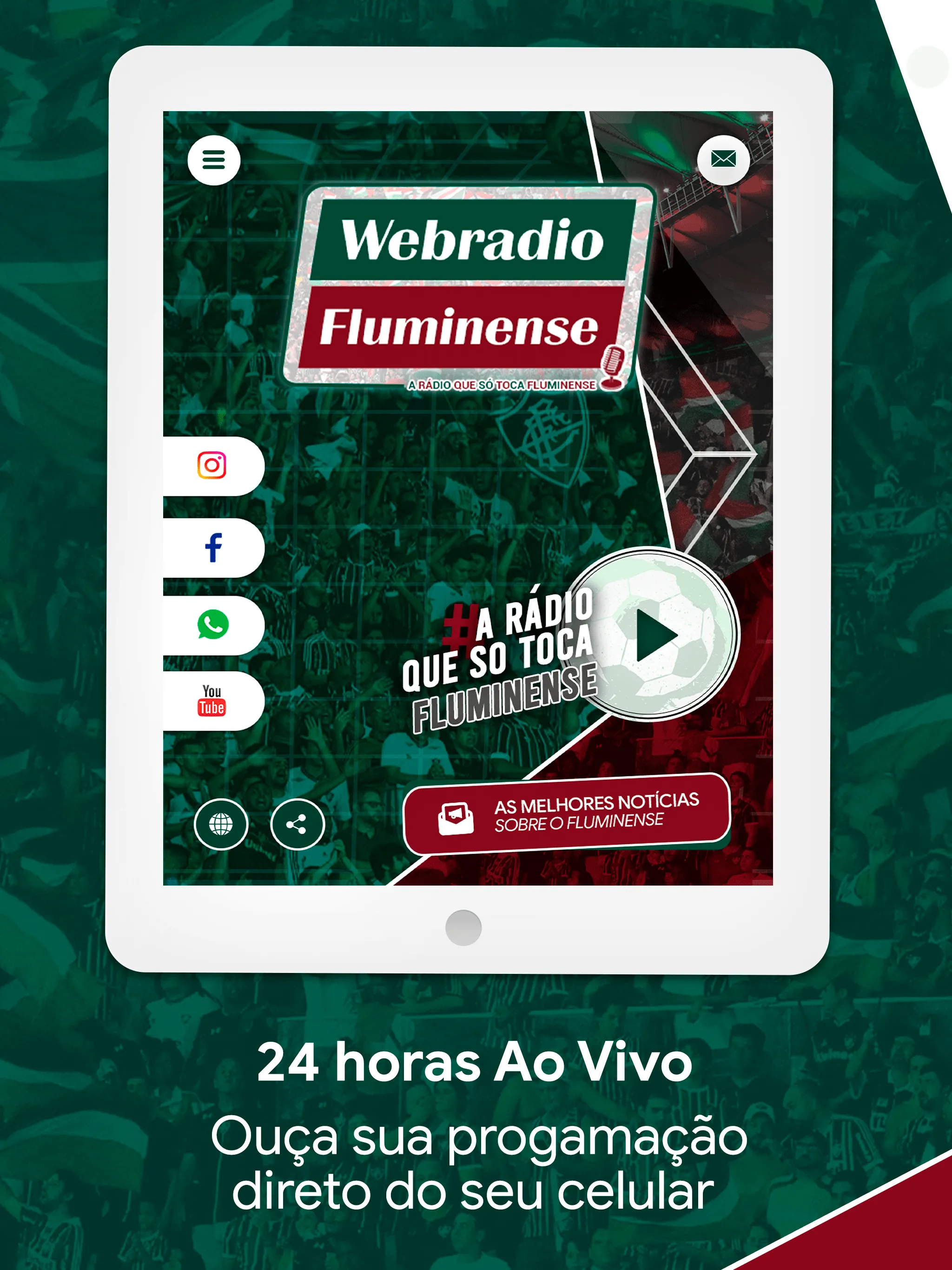 Web Radio Fluminense | Indus Appstore | Screenshot