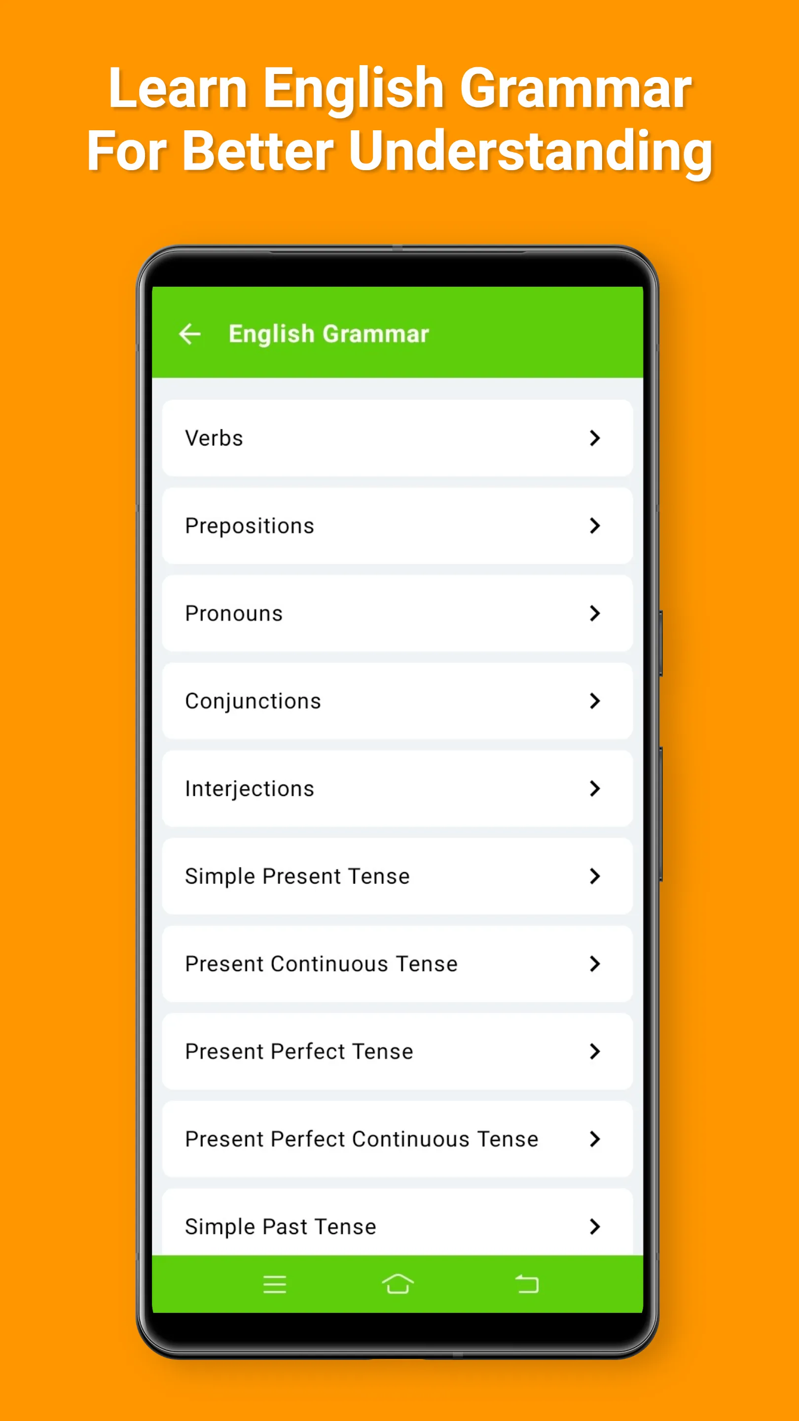English Sentence Master Guide | Indus Appstore | Screenshot