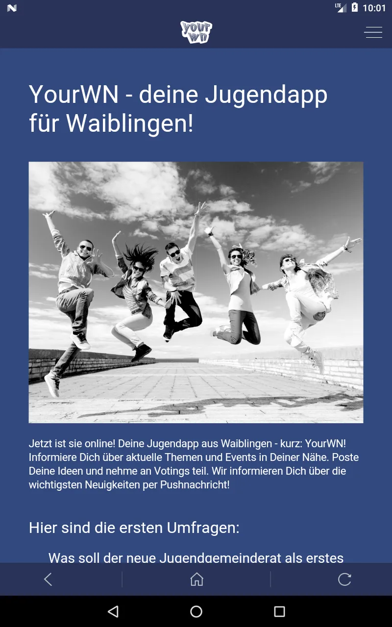 YourWN Waiblingen | Indus Appstore | Screenshot