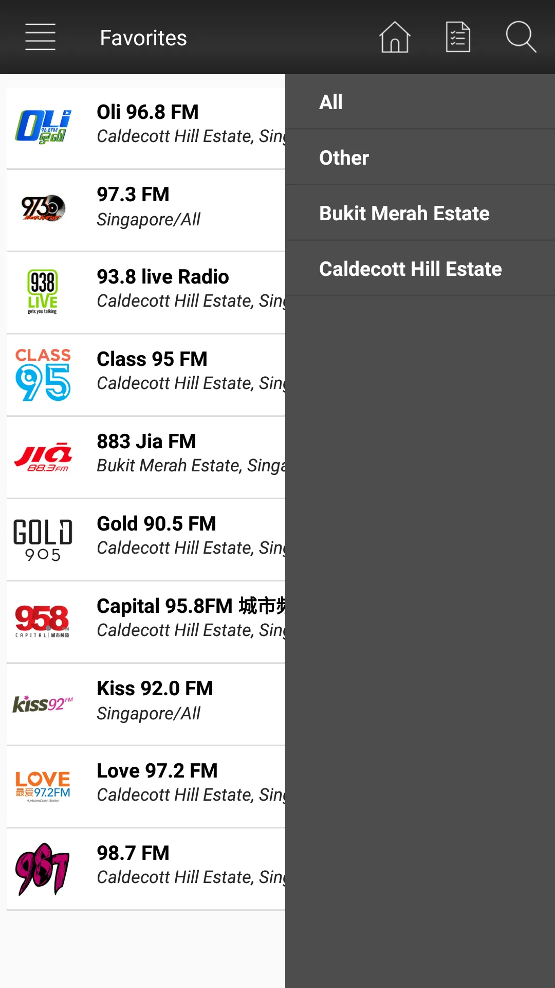 Radio Singapore Online - Am Fm | Indus Appstore | Screenshot