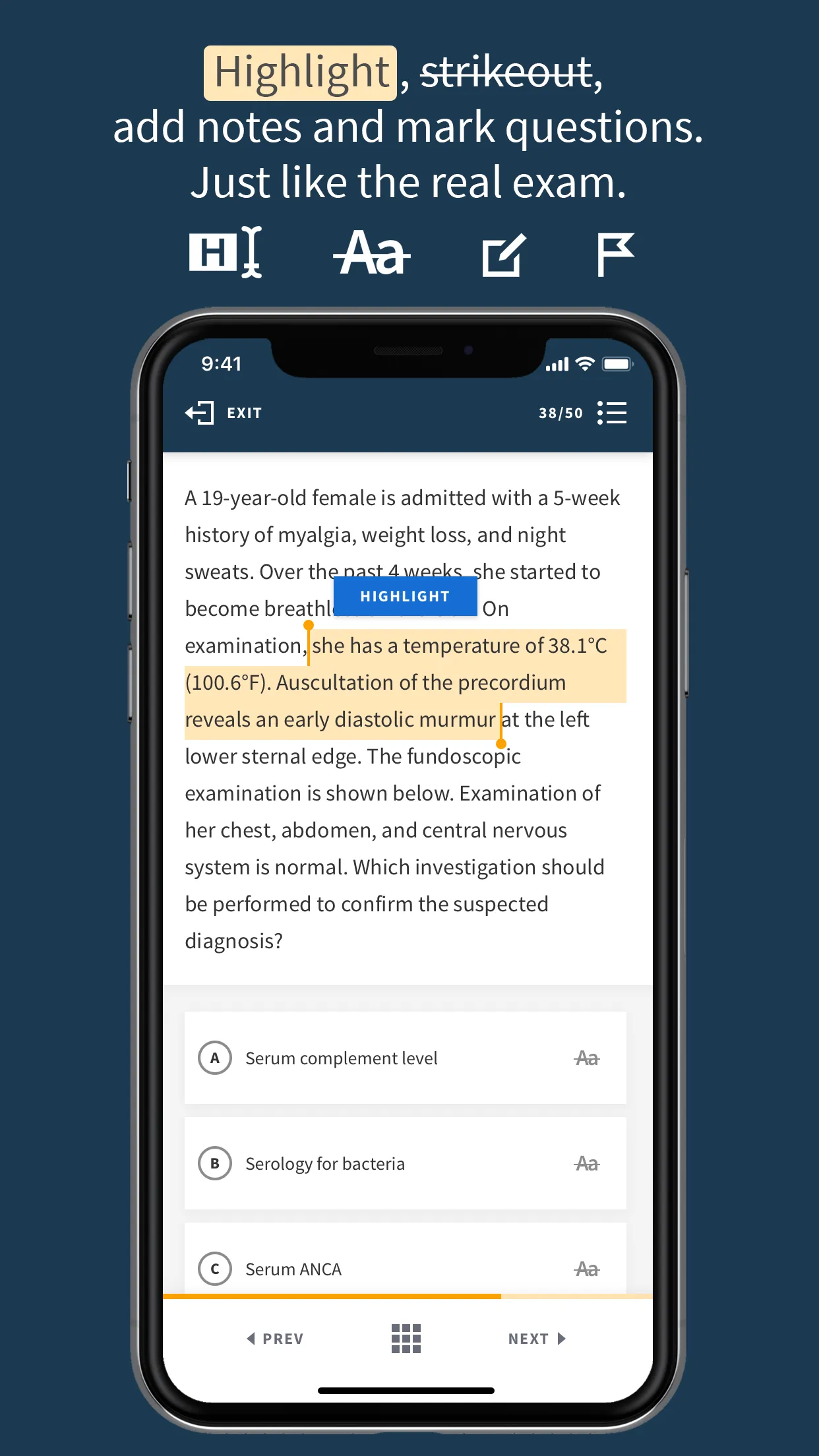 BoardVitals Medical Exam Prep | Indus Appstore | Screenshot