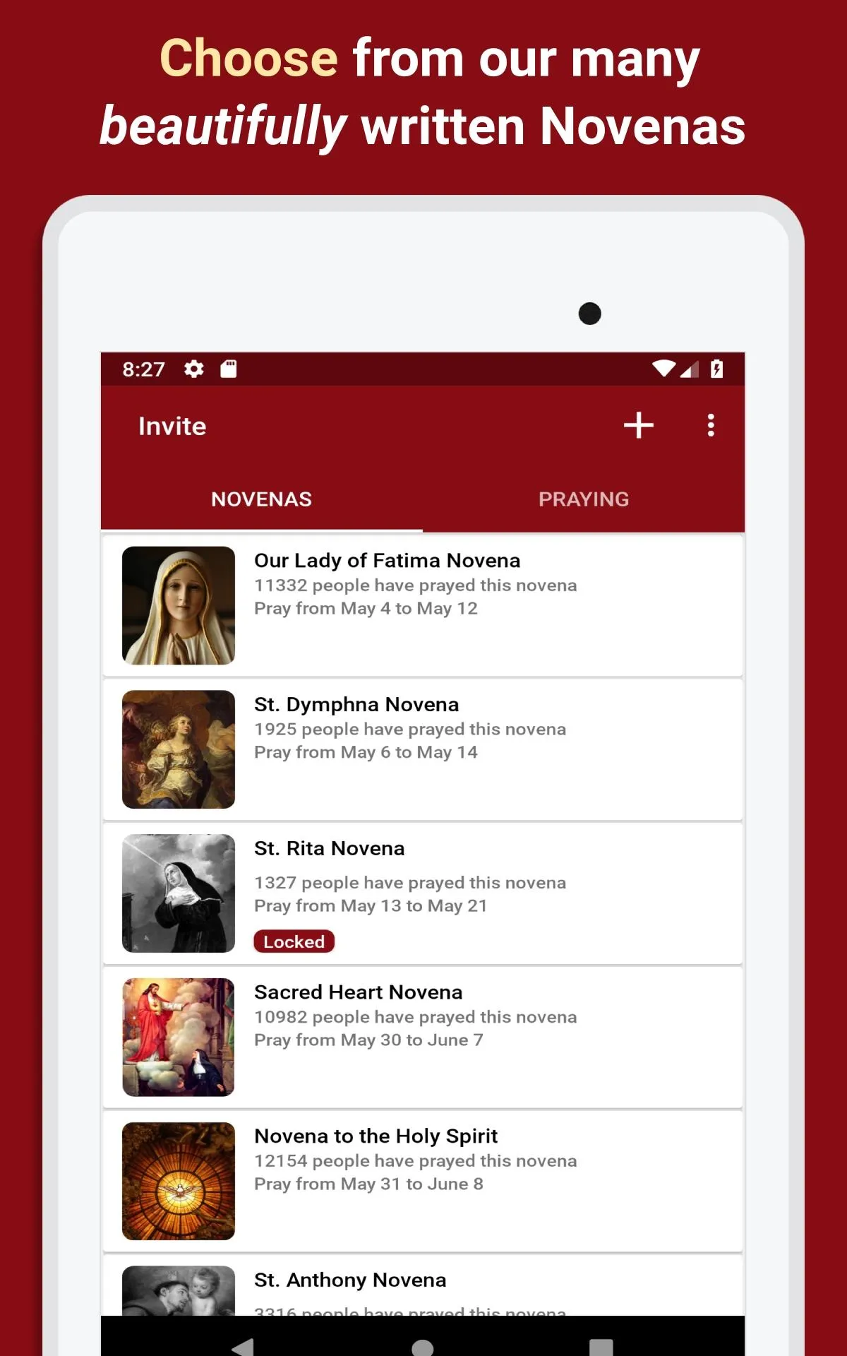 Pray Catholic Prayers | Indus Appstore | Screenshot