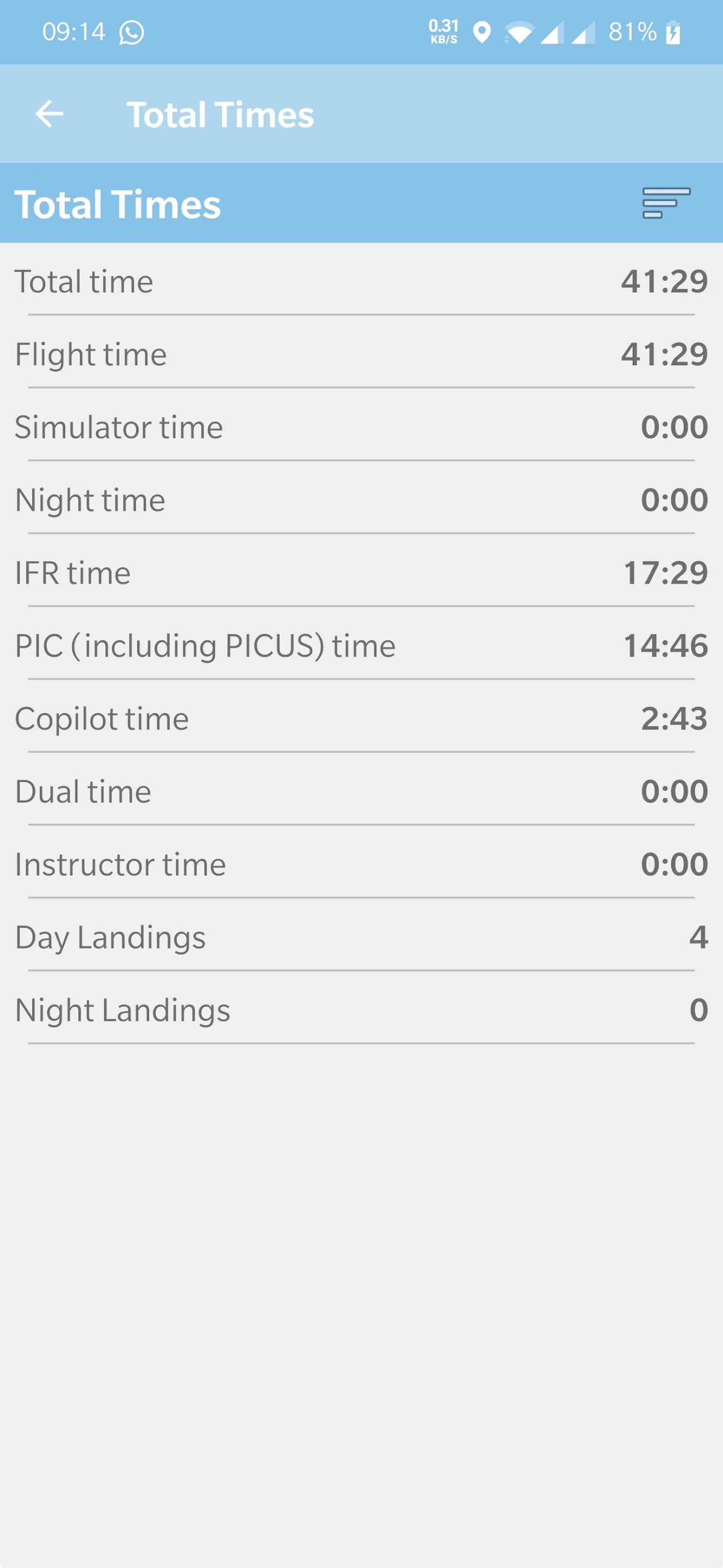 JoozdLog Pilots Logbook | Indus Appstore | Screenshot