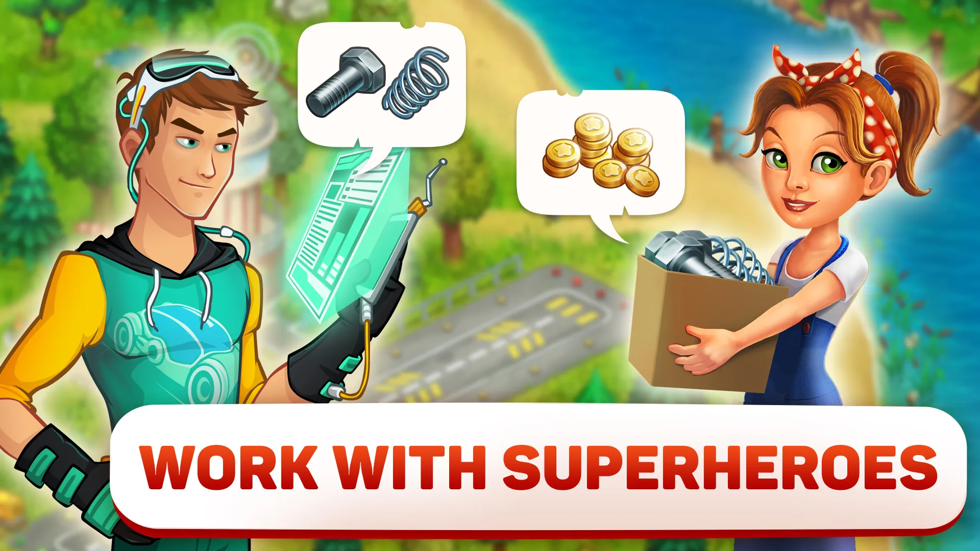 Superfarmers: Superhero Farm | Indus Appstore | Screenshot