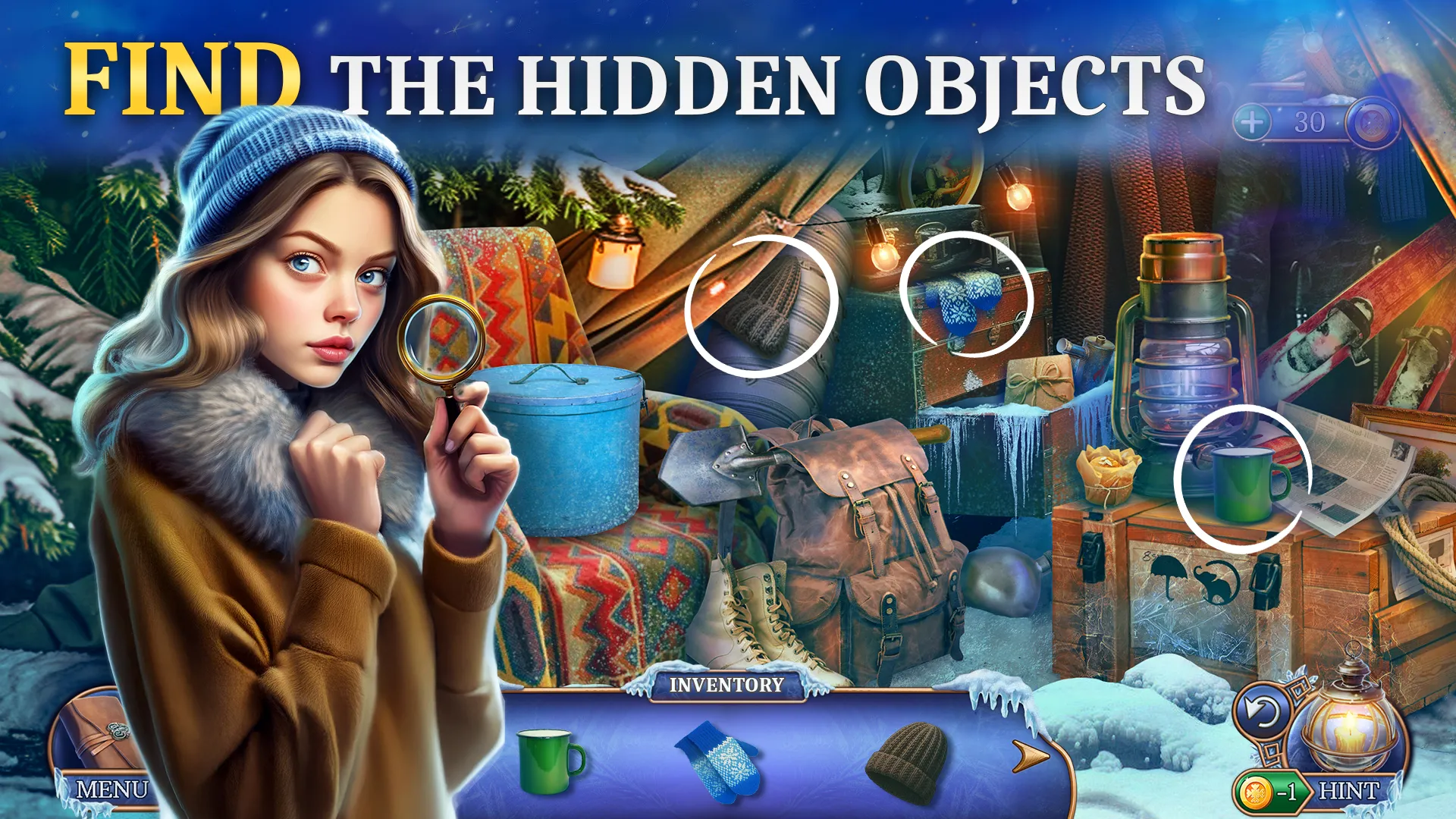 Icebound Secrets・Hidden Object | Indus Appstore | Screenshot