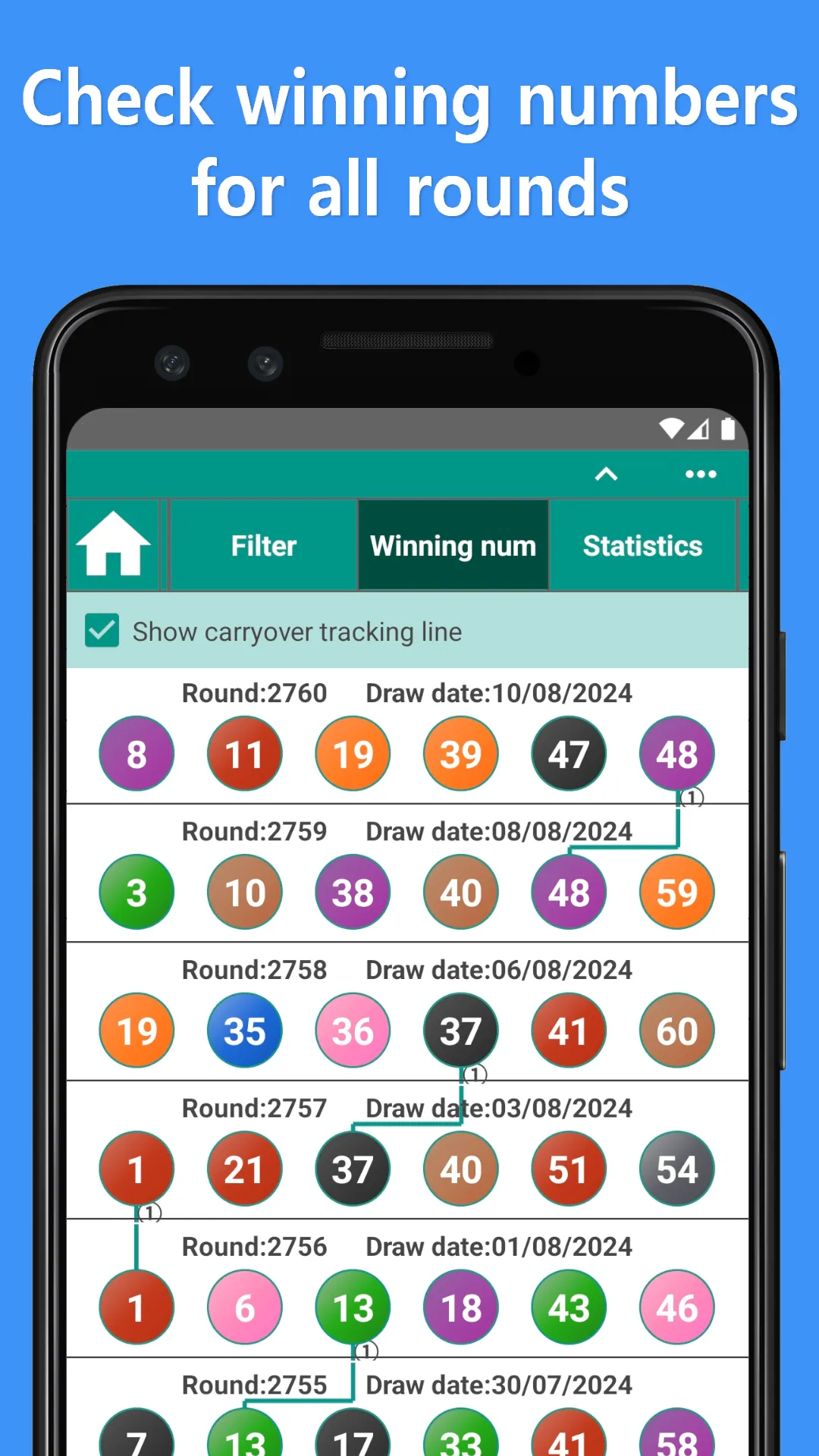 MEGA-SENA Number Generator | Indus Appstore | Screenshot