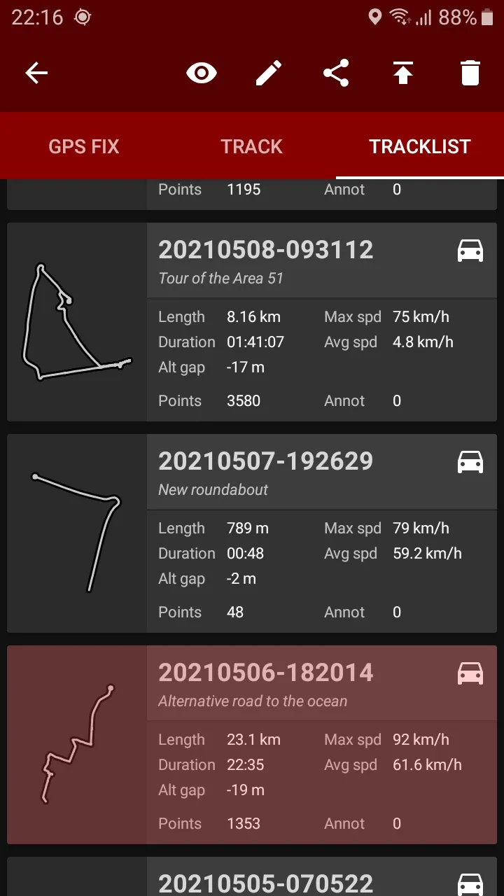 GPS Logger | Indus Appstore | Screenshot