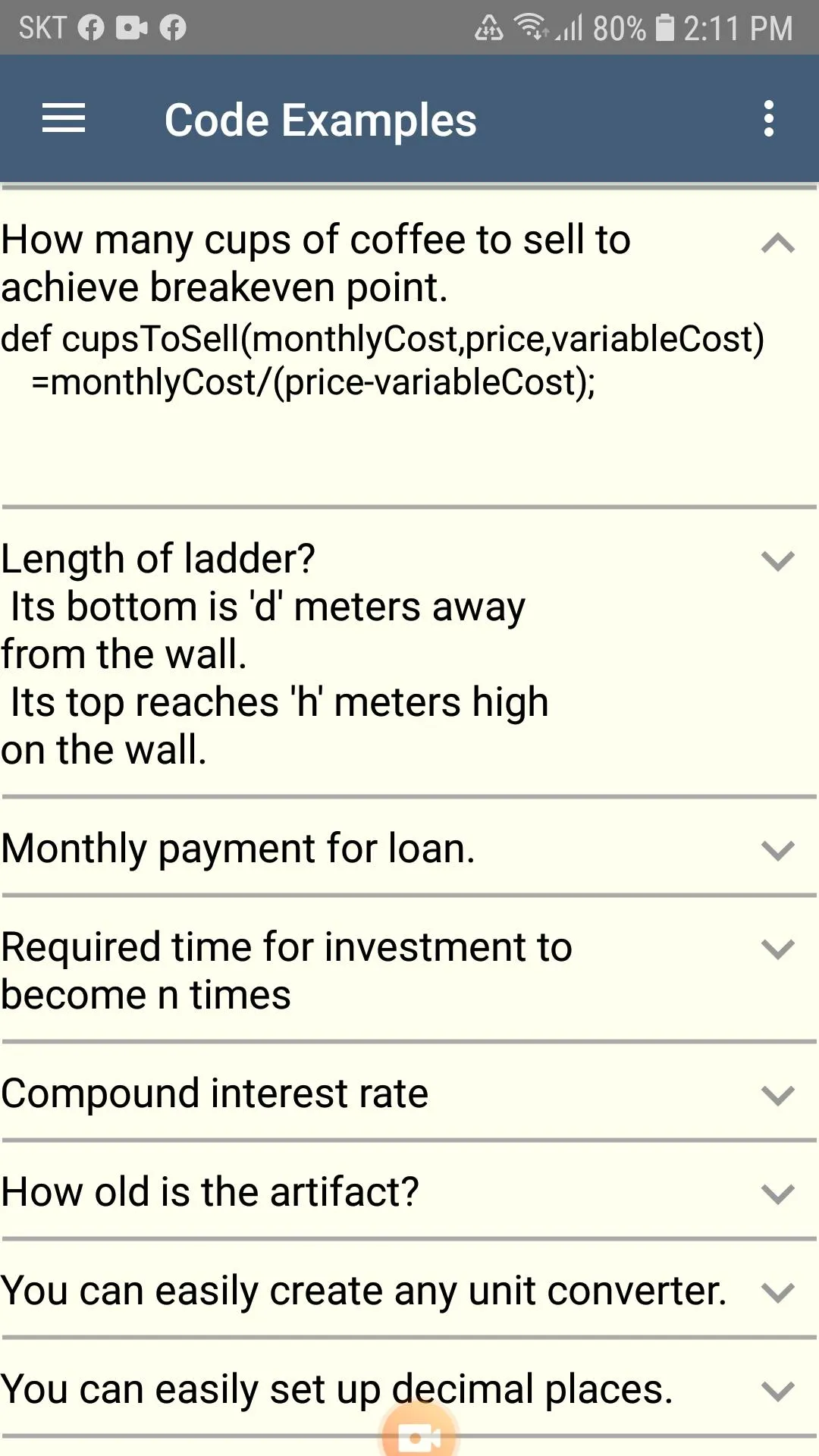 Function Calculator | Indus Appstore | Screenshot