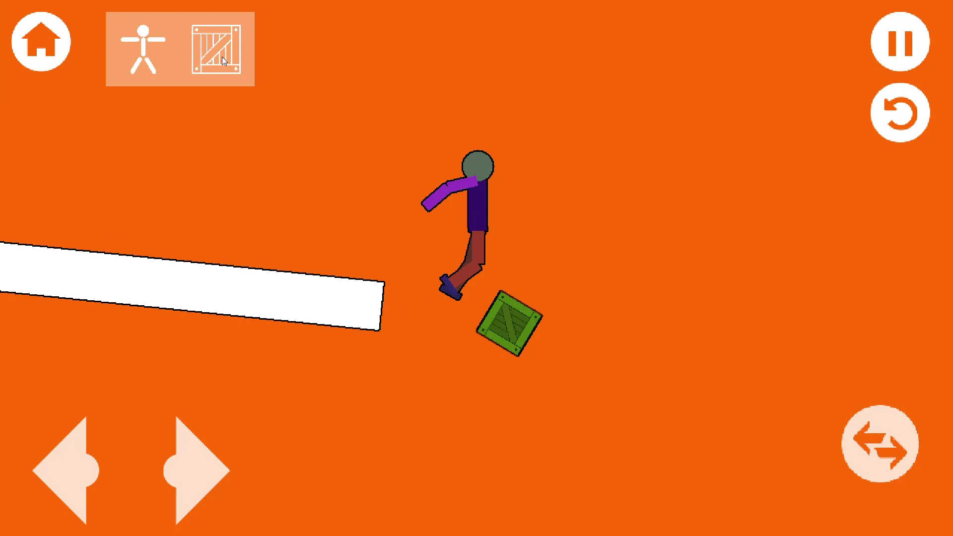 2D Geometry Ragdoll Playground | Indus Appstore | Screenshot