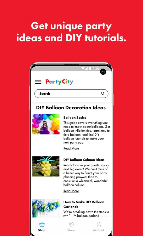 Party City | Indus Appstore | Screenshot