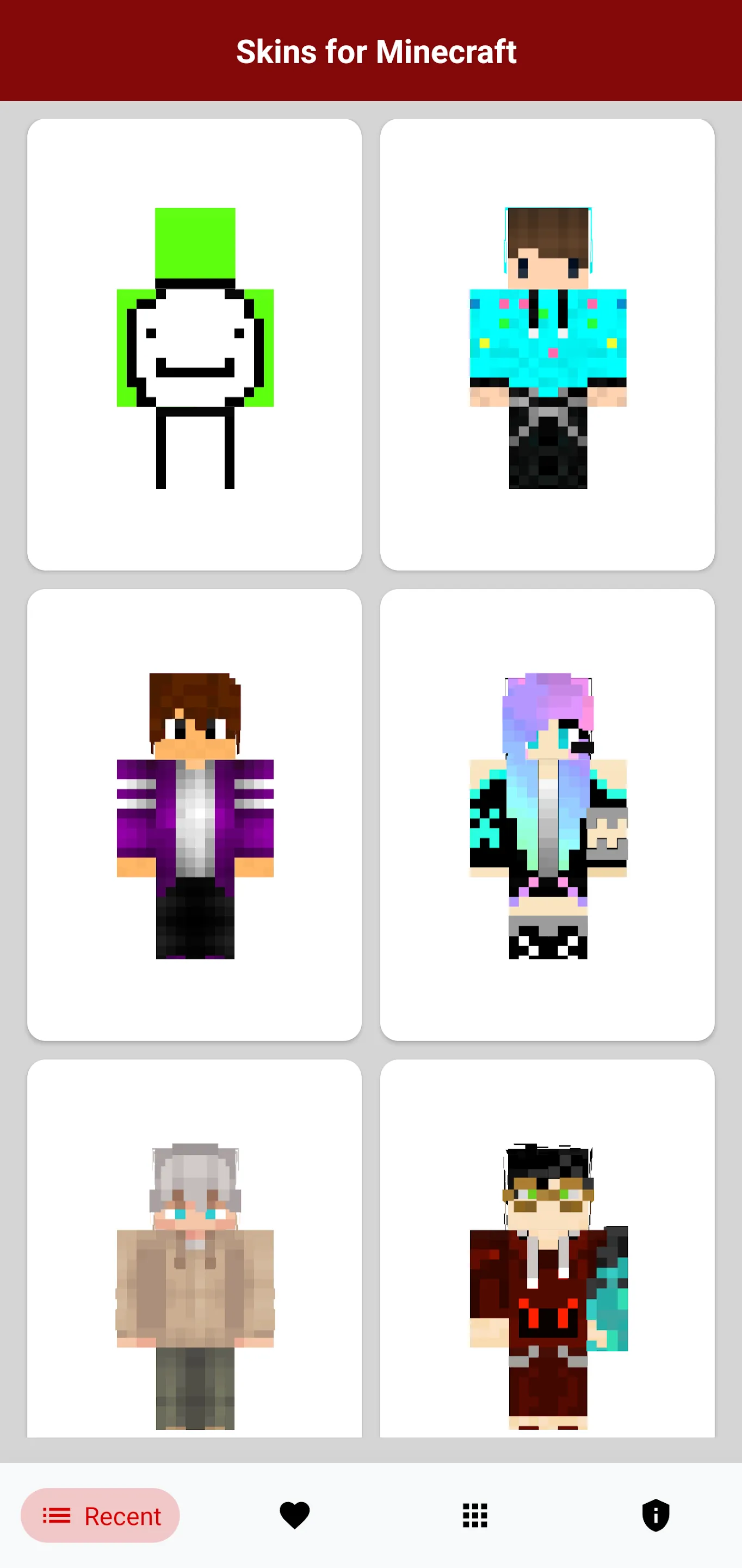 Youtubers Skins for Minecraft | Indus Appstore | Screenshot