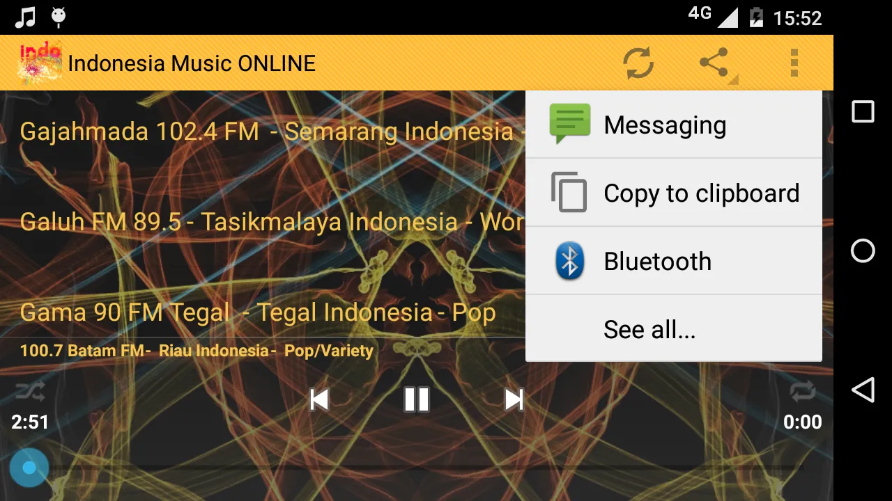 Indonesia Music ONLINE | Indus Appstore | Screenshot