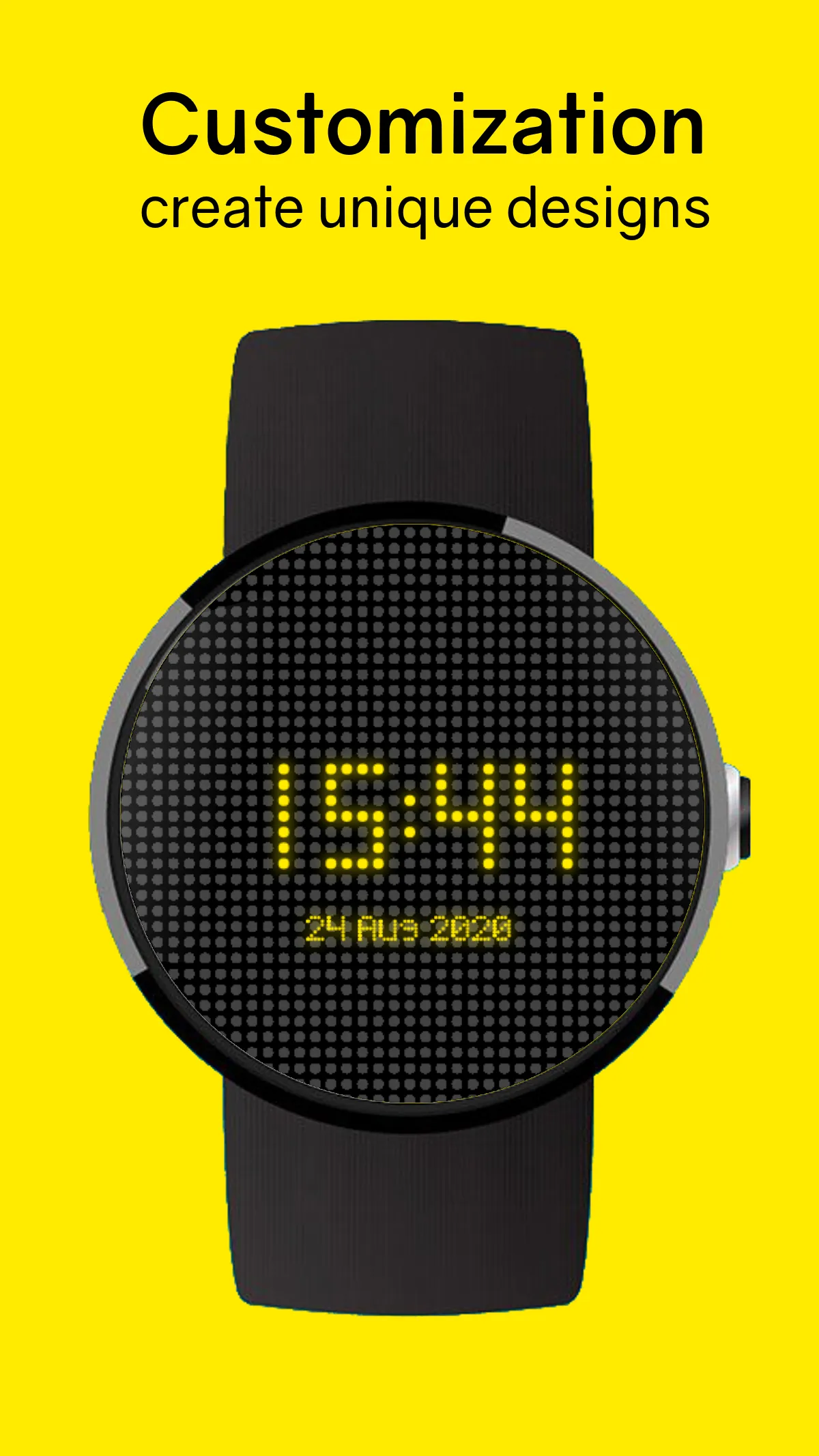 Pixels Watch Face | Indus Appstore | Screenshot