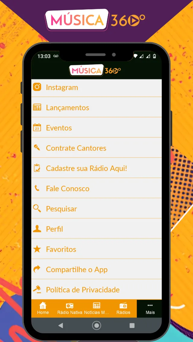 Musica 360 Radios Online FM/AM | Indus Appstore | Screenshot