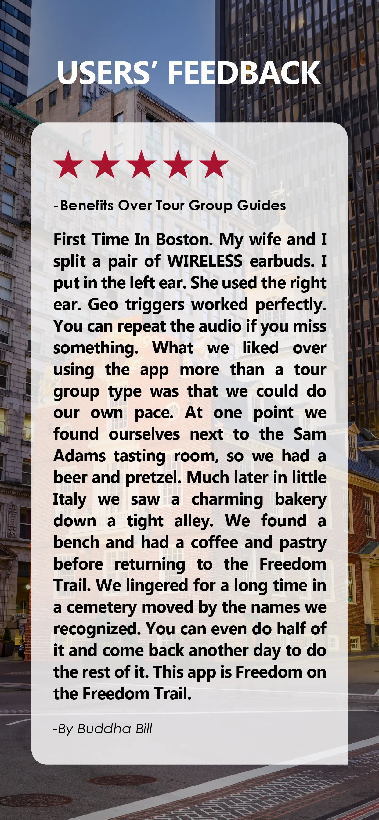 Freedom Trail Boston Guide | Indus Appstore | Screenshot