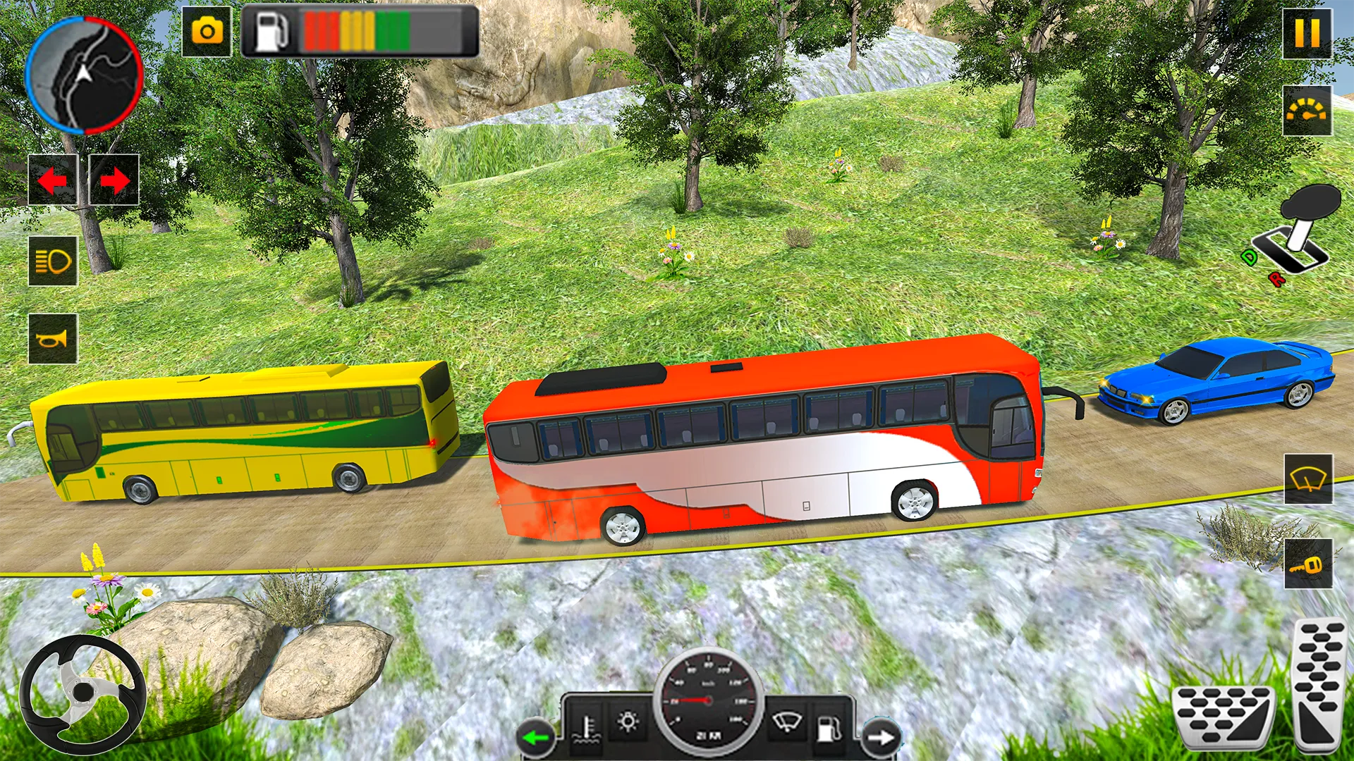 coach bus driving game offline | Indus Appstore | Screenshot