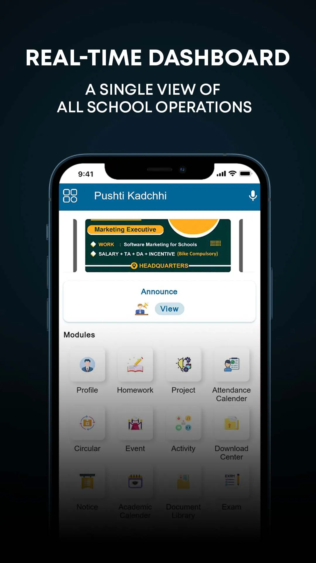 NEMS - Student | Indus Appstore | Screenshot