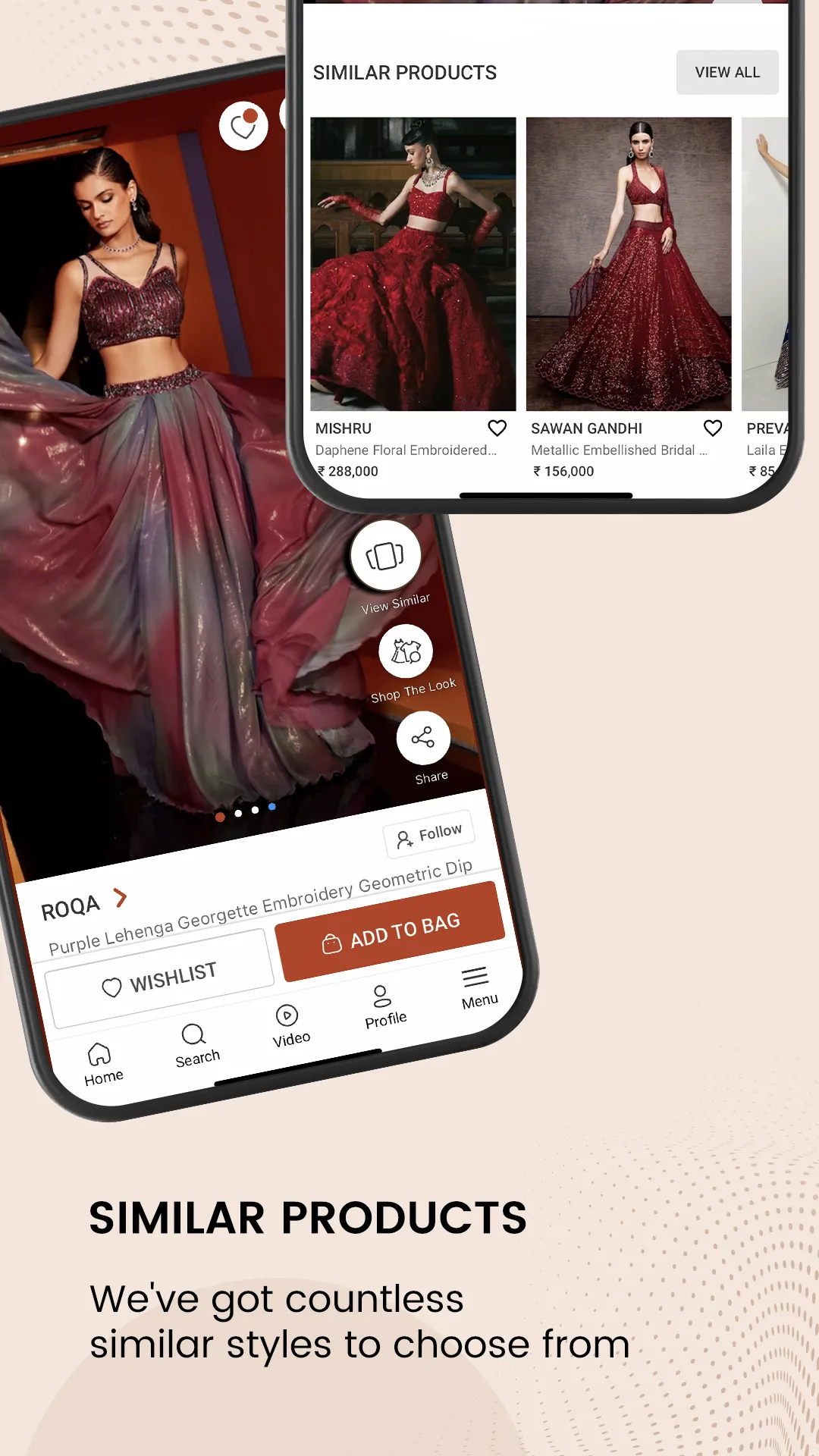 Aza Fashions Designer Clothing | Indus Appstore | Screenshot