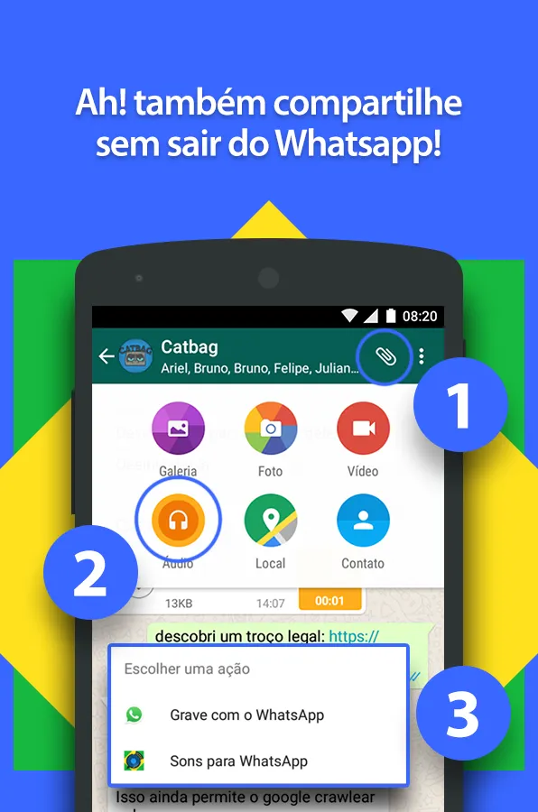 Sons Engraçados pra WhatsApp | Indus Appstore | Screenshot