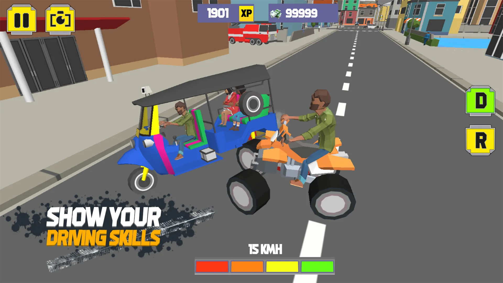 ATV QuadBike Driver Crazy Town | Indus Appstore | Screenshot