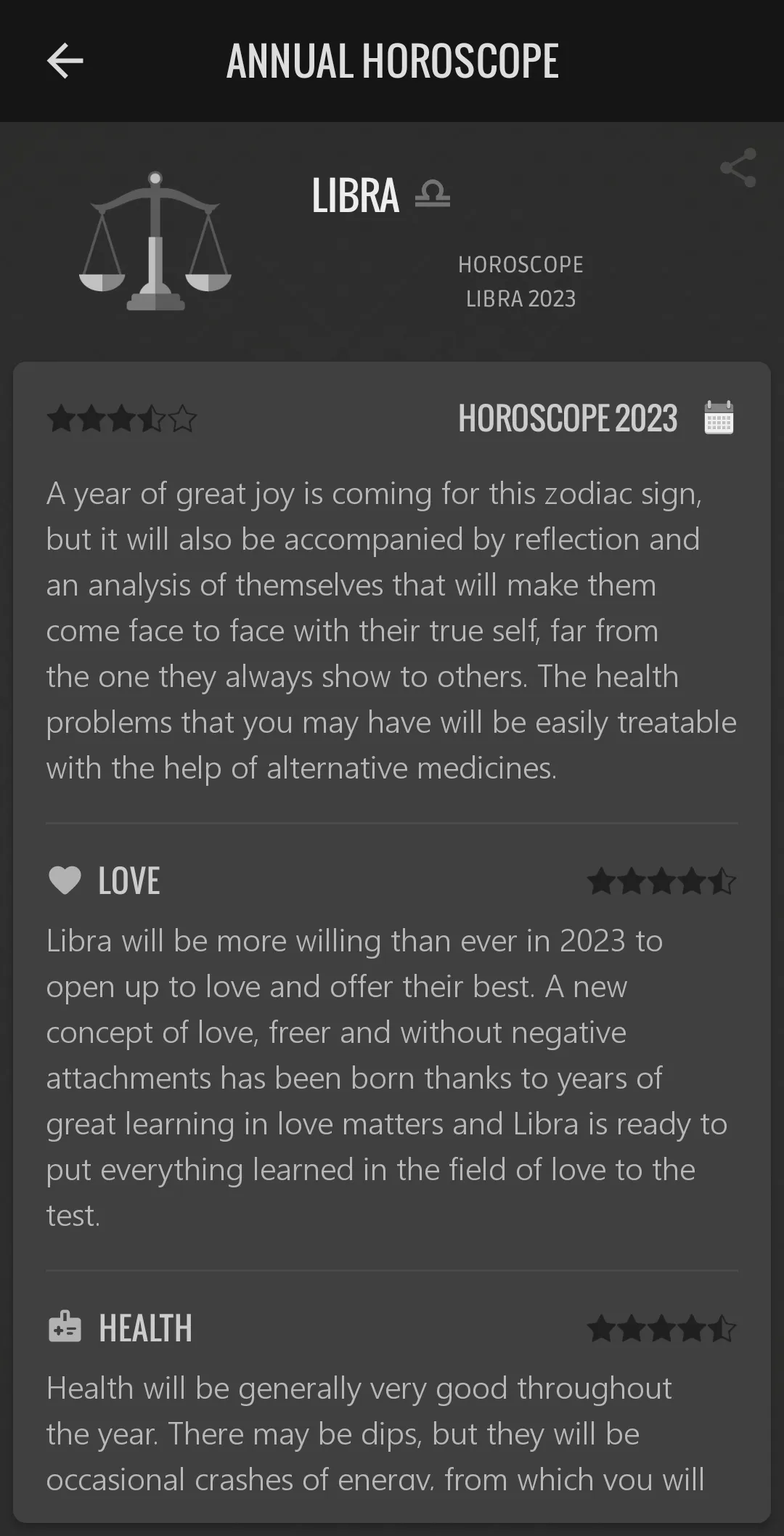 Your Daily Horoscope | Indus Appstore | Screenshot