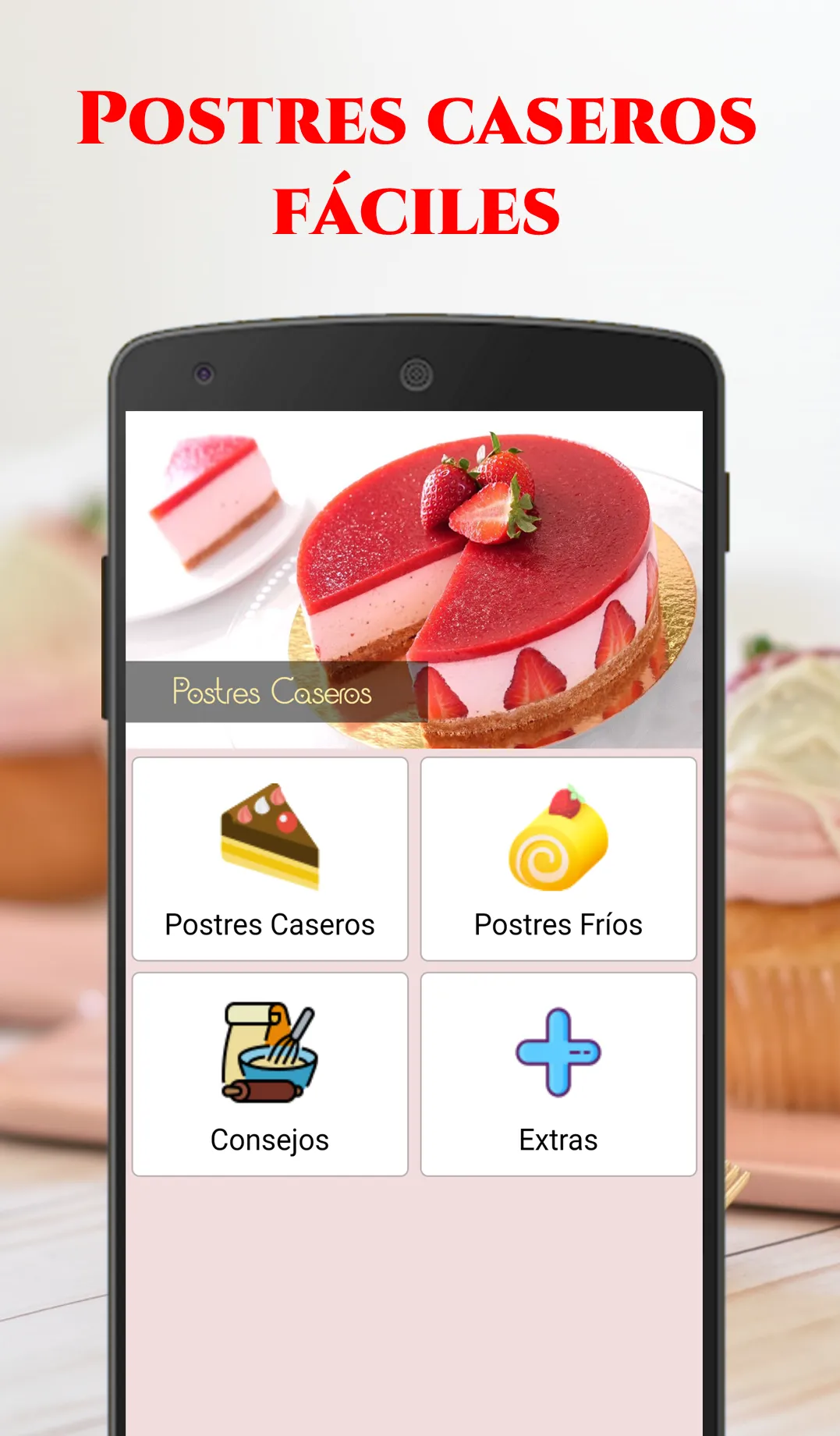 Postres Caseros Fáciles | Indus Appstore | Screenshot