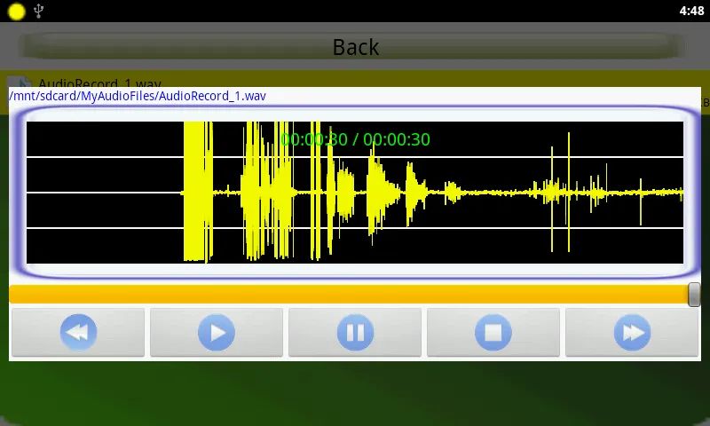 Audio Recorder | Indus Appstore | Screenshot