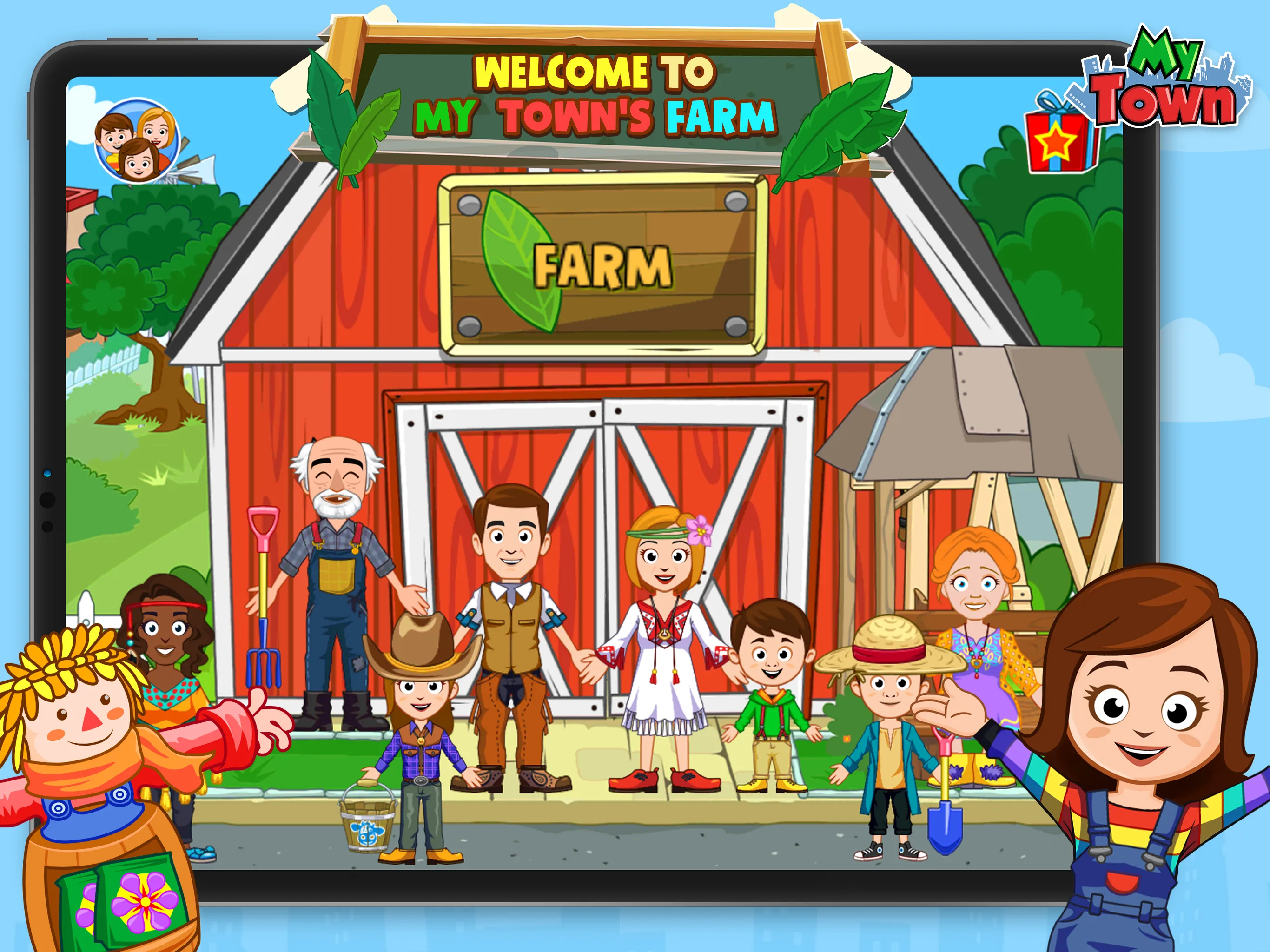 My Town Farm Animal game | Indus Appstore | Screenshot