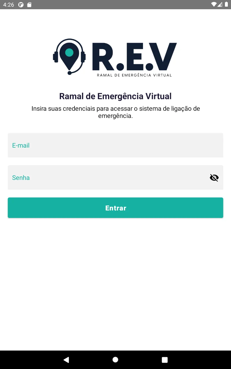 Ramal de Emergência Virtual | Indus Appstore | Screenshot