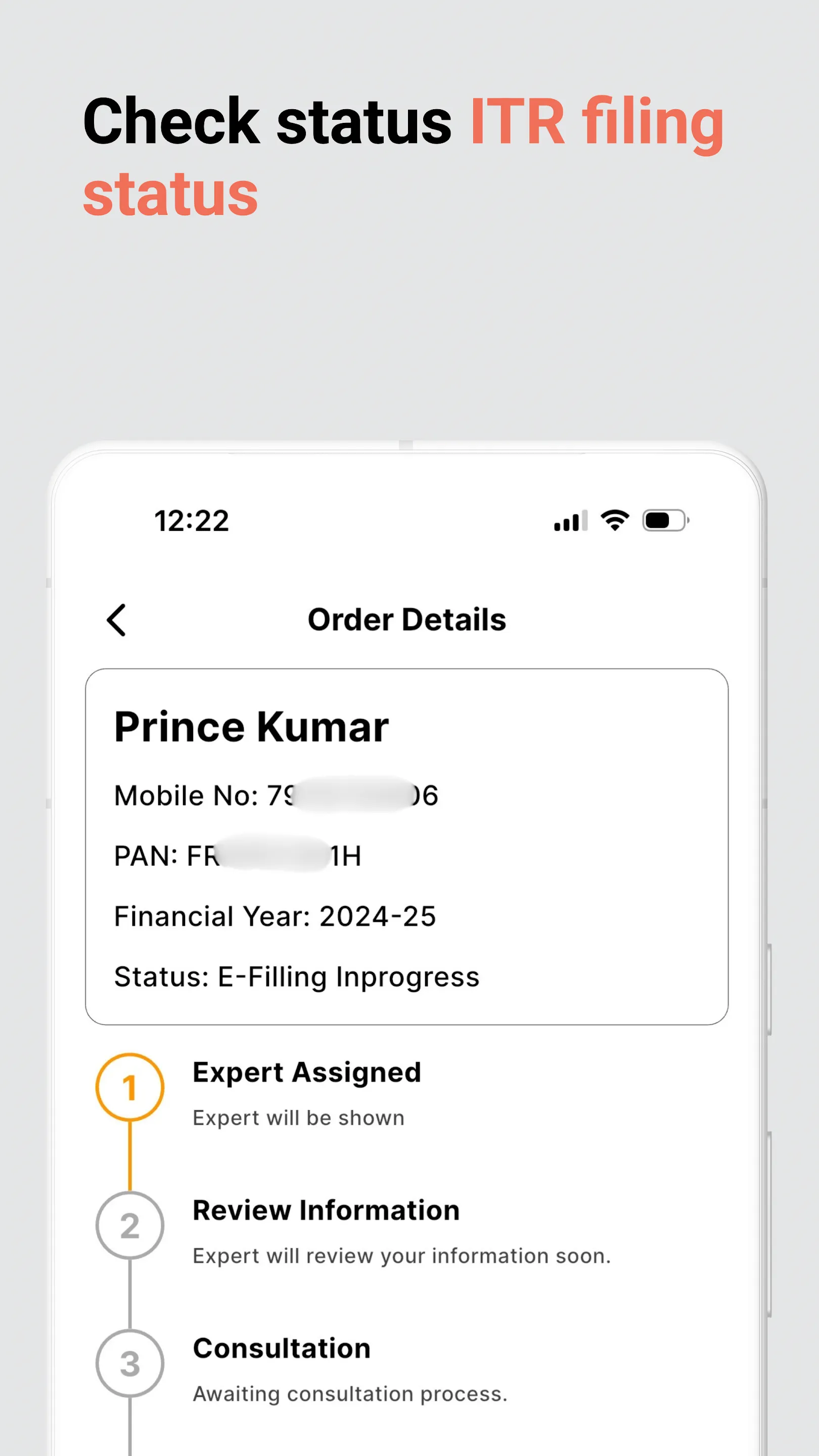 Income Tax Filing, ITR - India | Indus Appstore | Screenshot