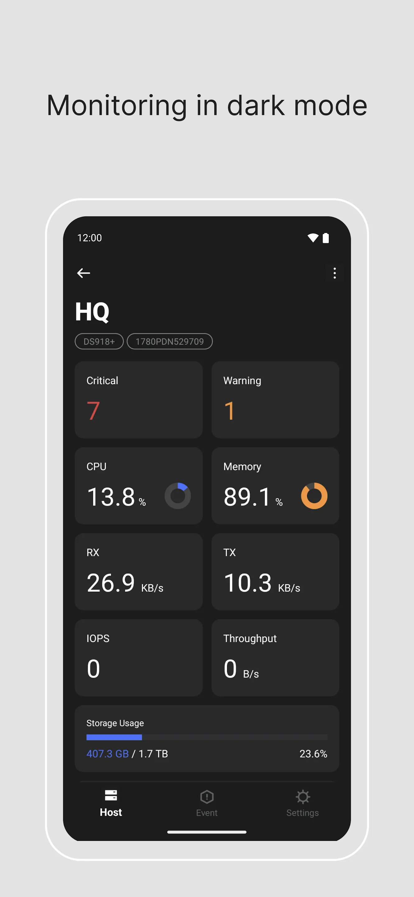 Synology Active Insight | Indus Appstore | Screenshot