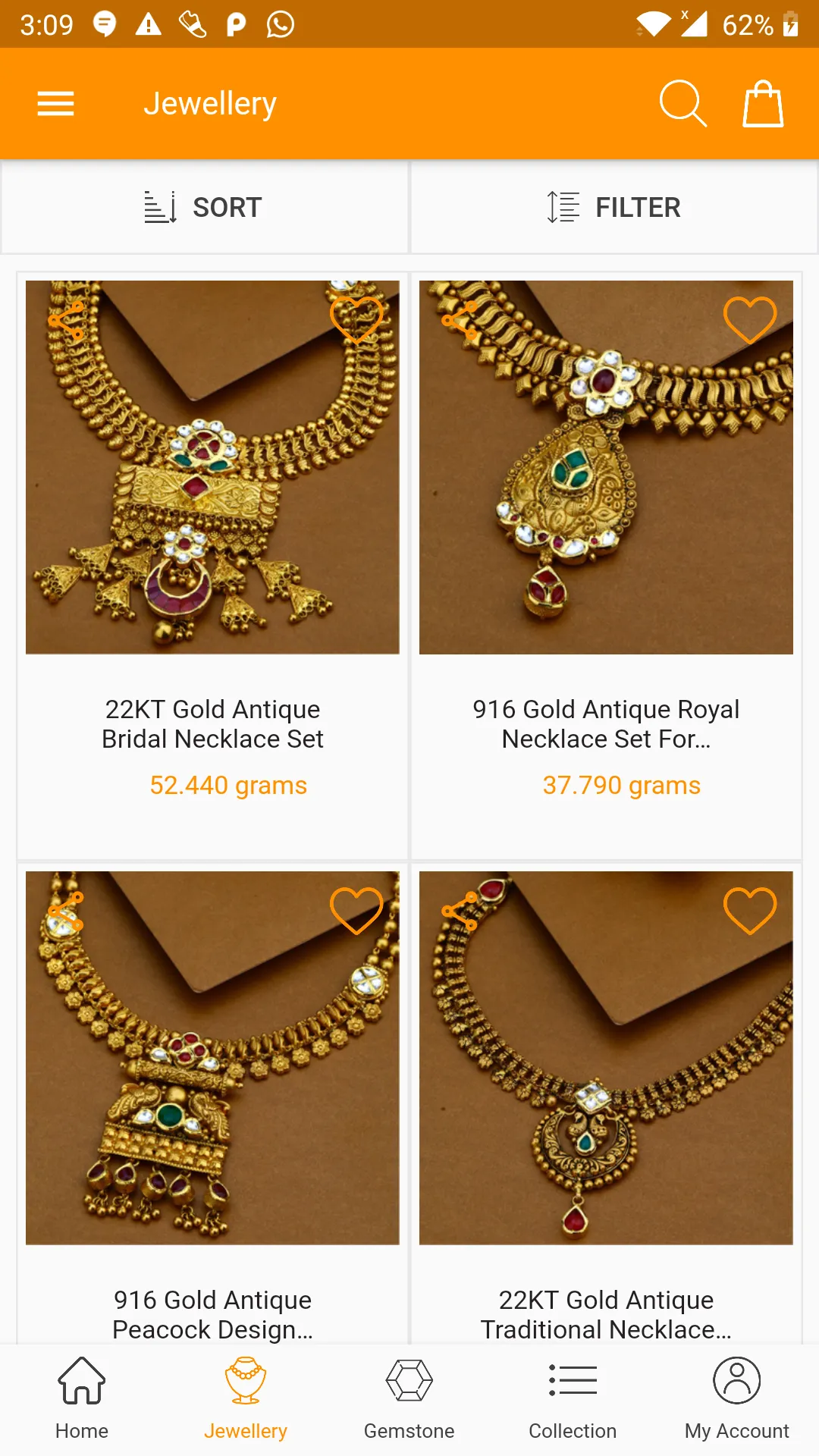 Antique Jewelry Online Catalog | Indus Appstore | Screenshot