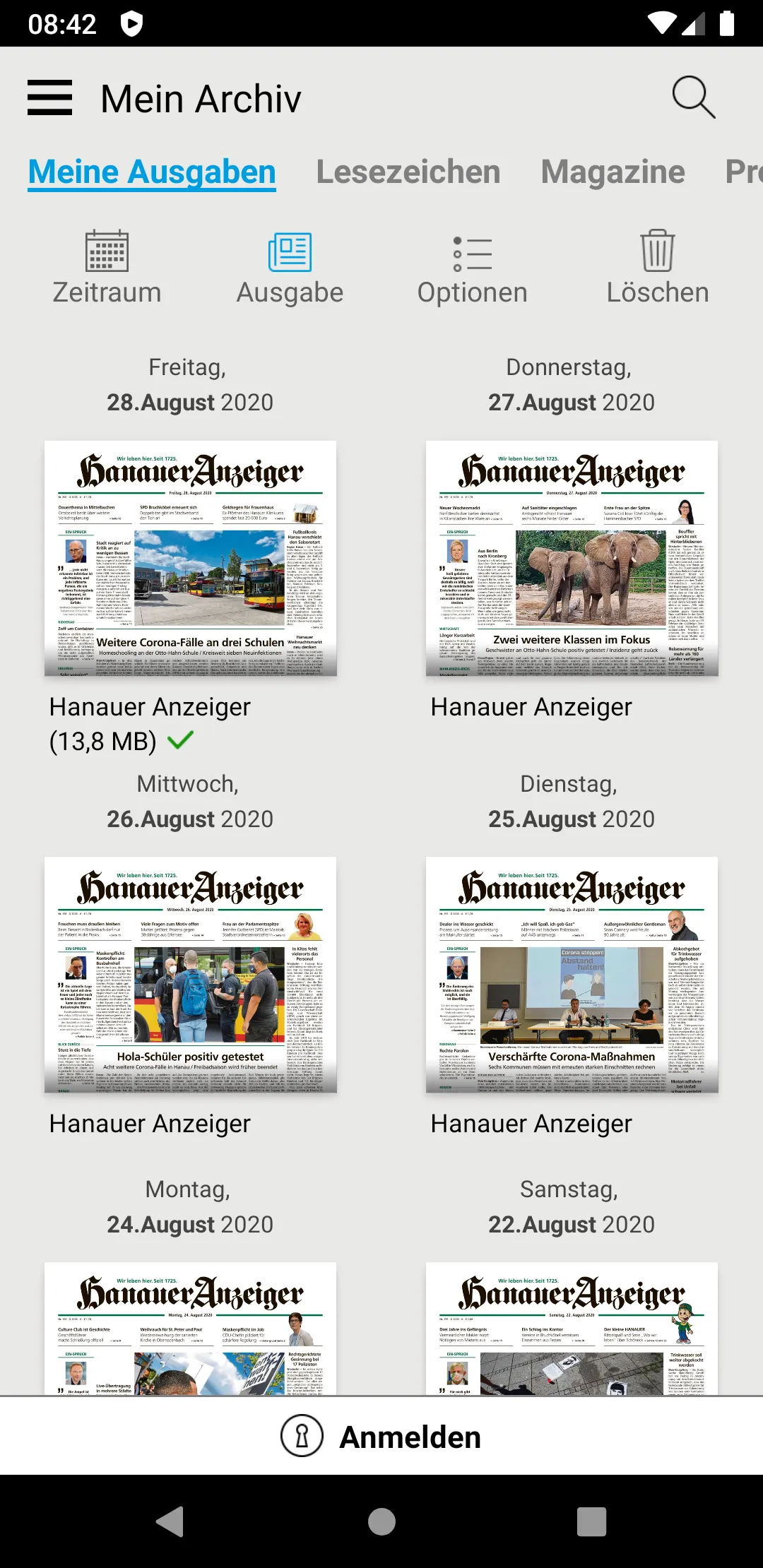 Offenbach-Post E-Paper | Indus Appstore | Screenshot