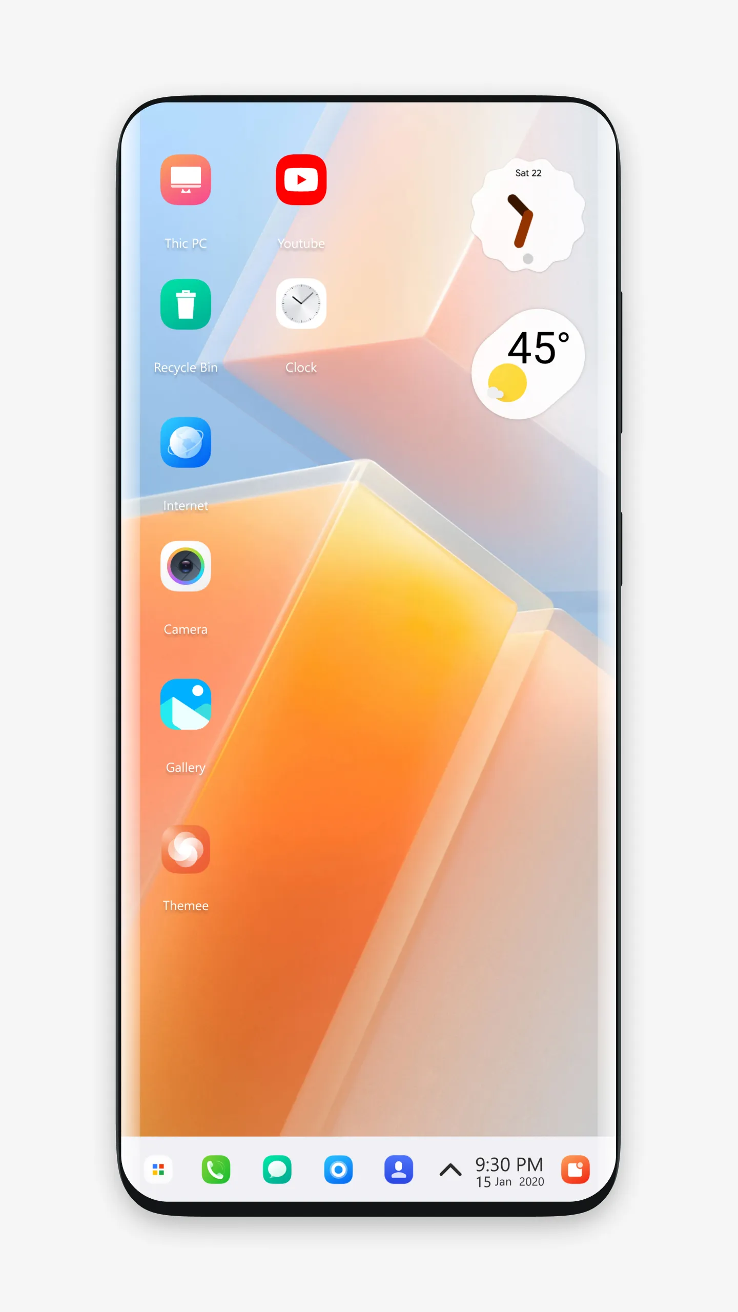 iqoo neo 6 theme for launcher | Indus Appstore | Screenshot