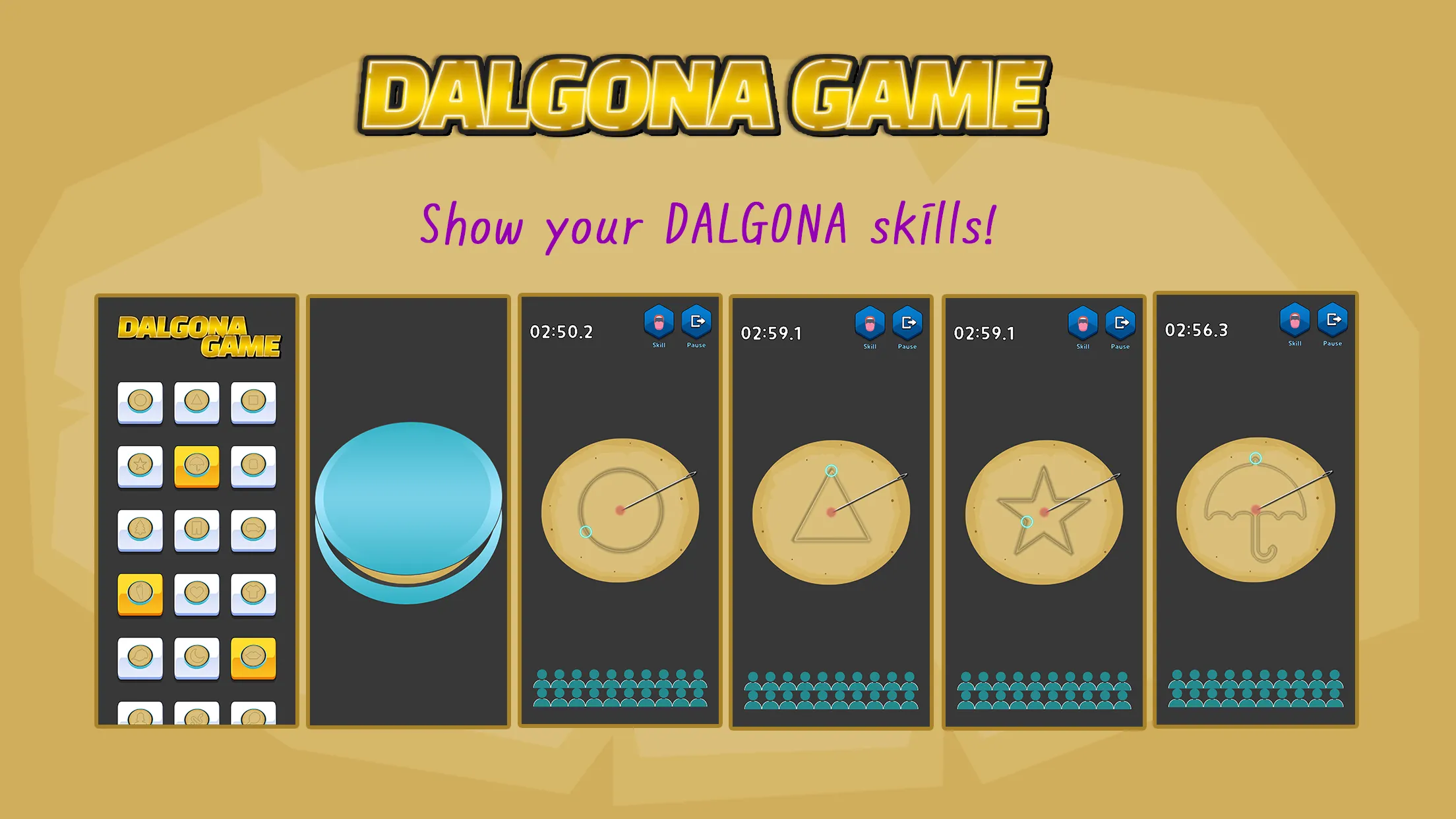 Dalgona Challenge : Candy Game | Indus Appstore | Screenshot