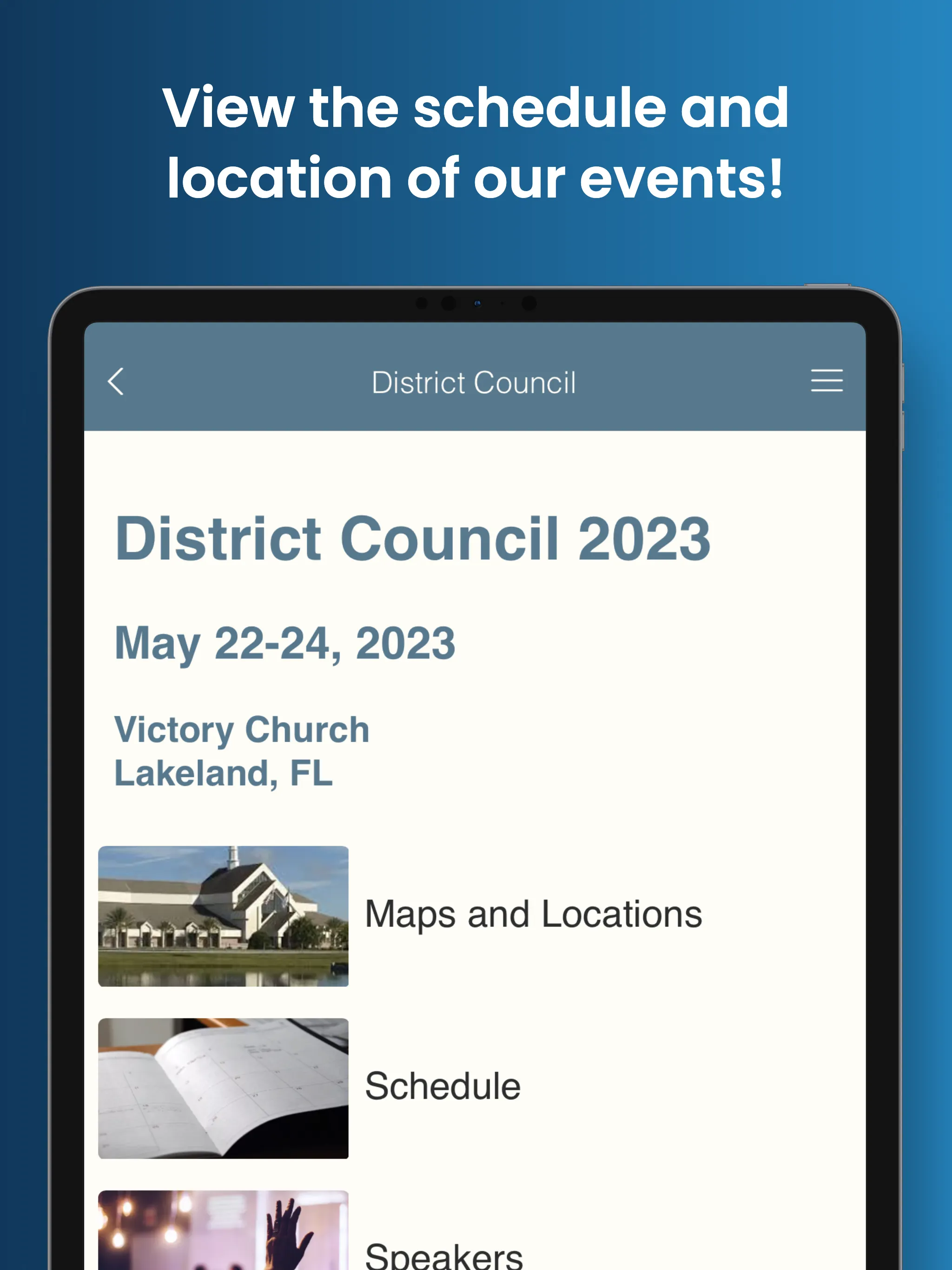 Pen Florida District Council | Indus Appstore | Screenshot