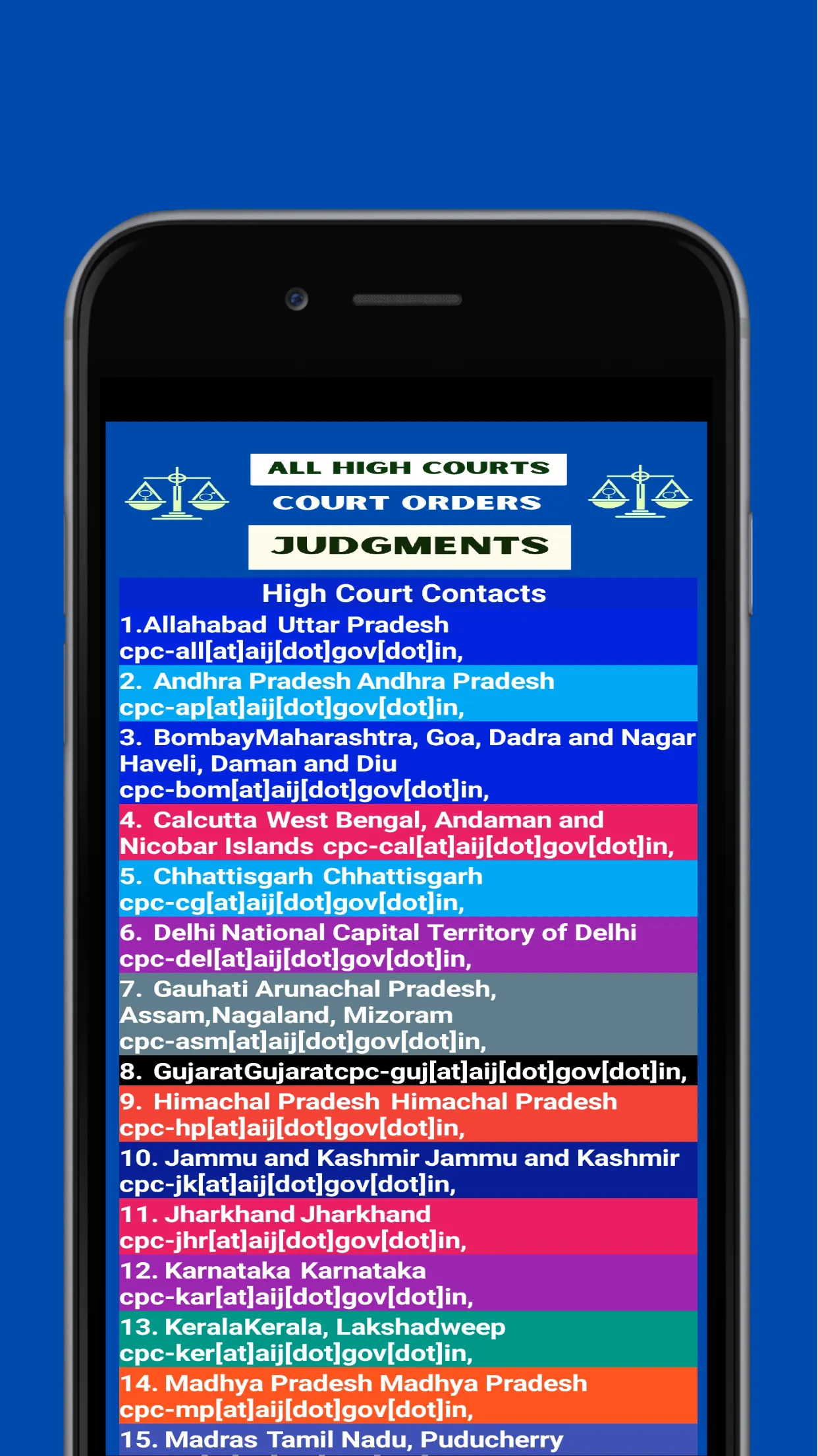 High Courts Orders Case Status | Indus Appstore | Screenshot