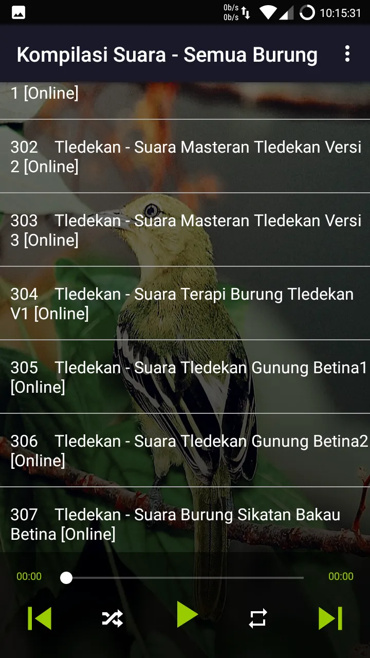 1200+ Suara Kicau Burung MP3 | Indus Appstore | Screenshot