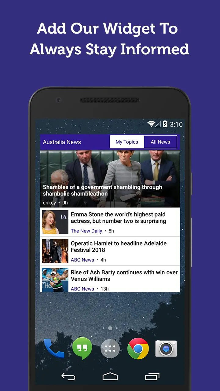 Australian Local & World News | Indus Appstore | Screenshot