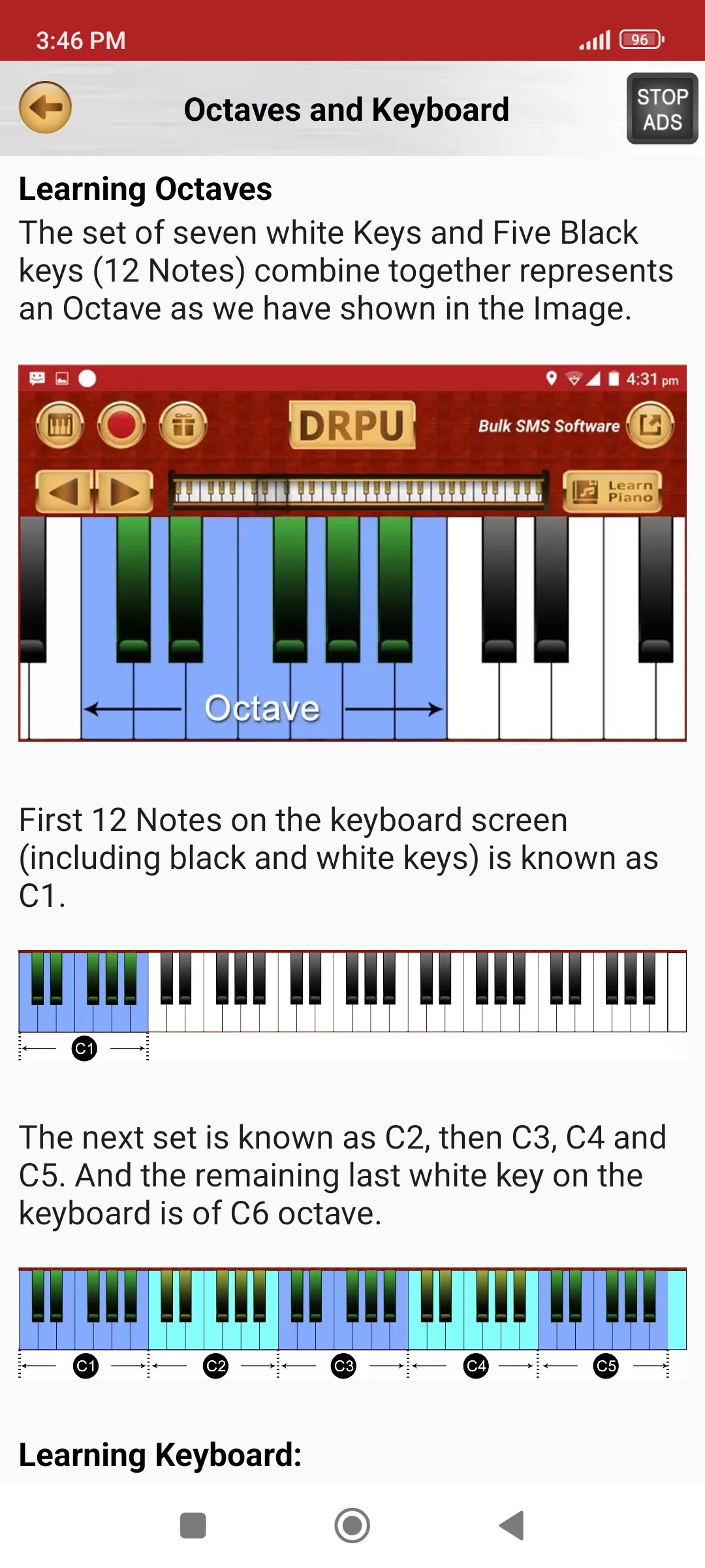 Electric Piano Digital Music | Indus Appstore | Screenshot