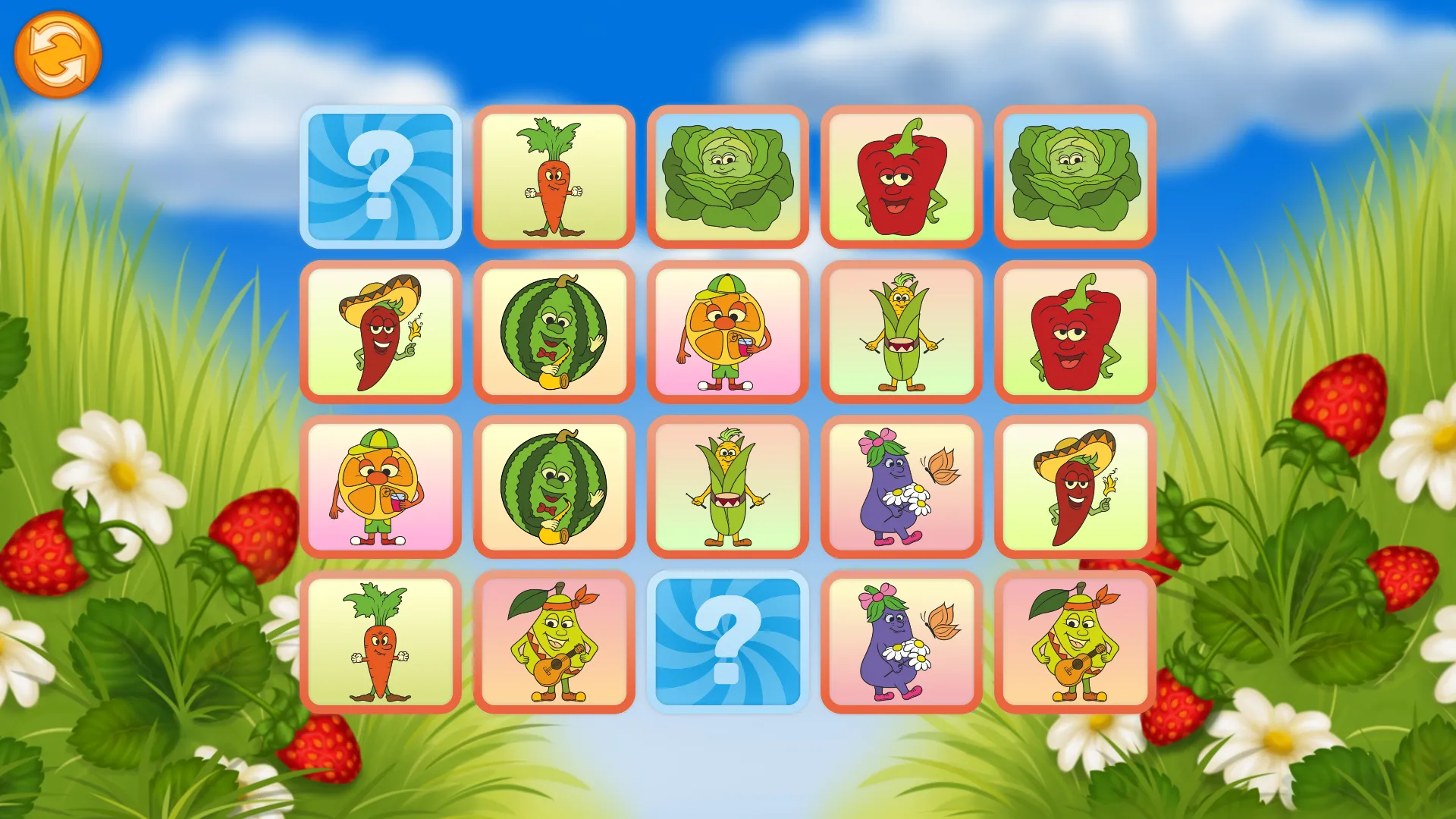 Pairs Match - Fruits | Indus Appstore | Screenshot