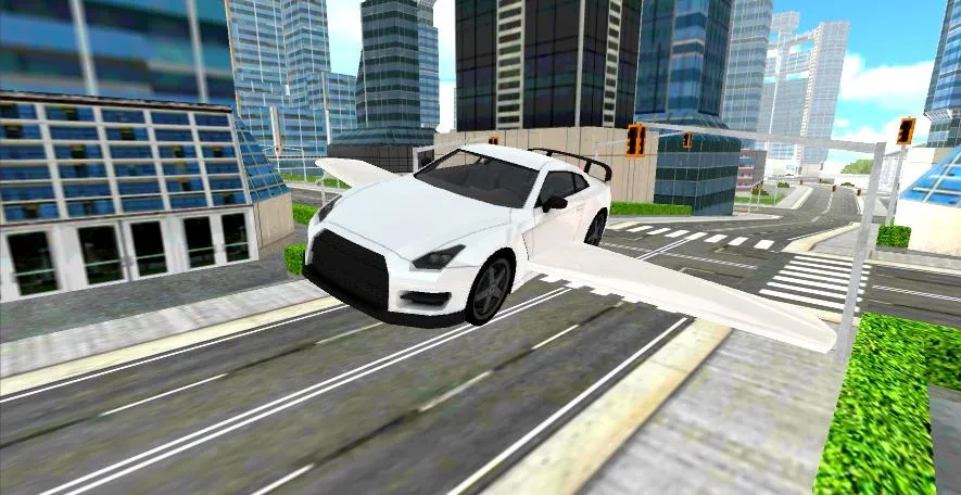 Flying Car Sim | Indus Appstore | Screenshot