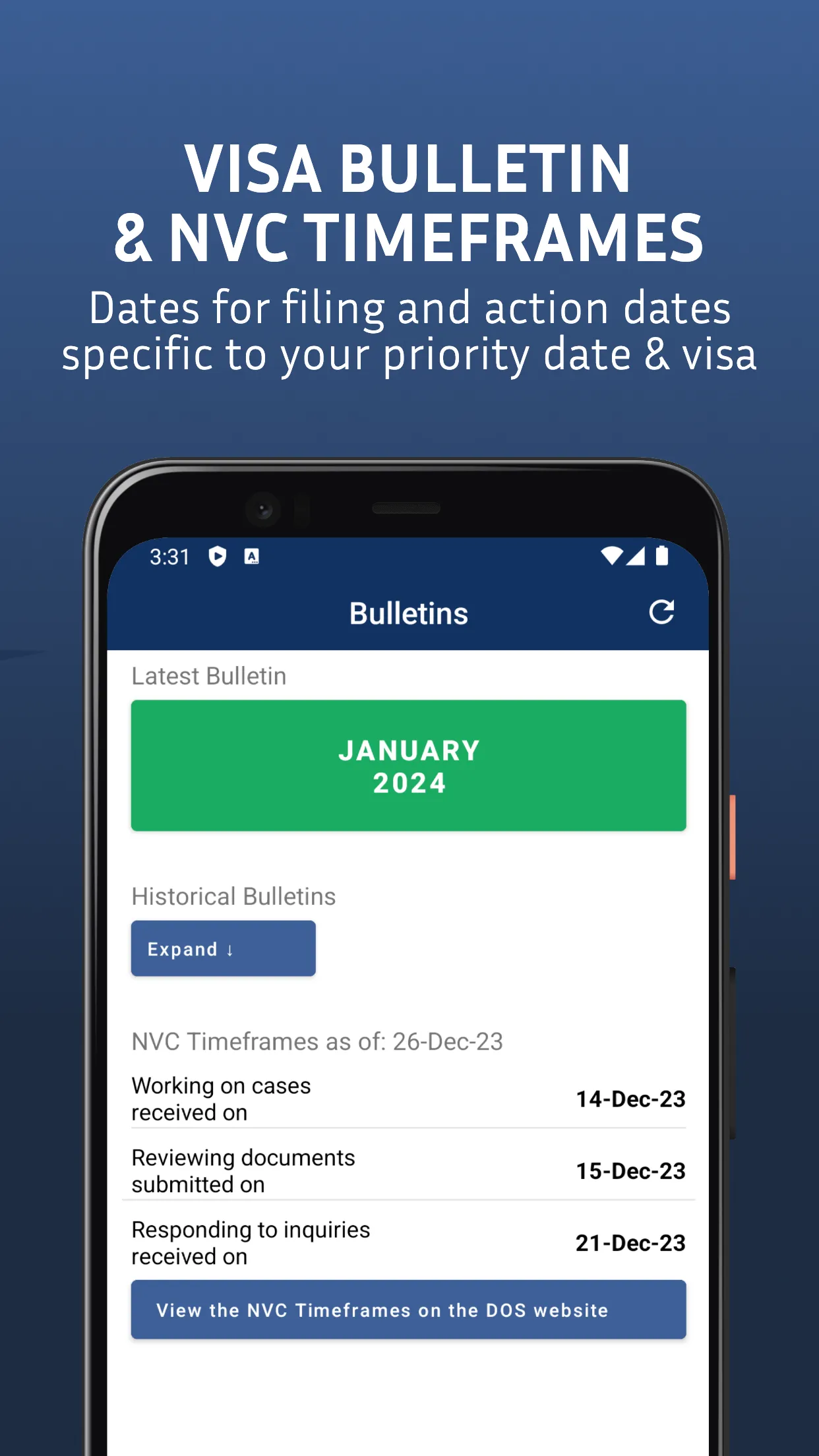 Case Tracker for USCIS | Indus Appstore | Screenshot